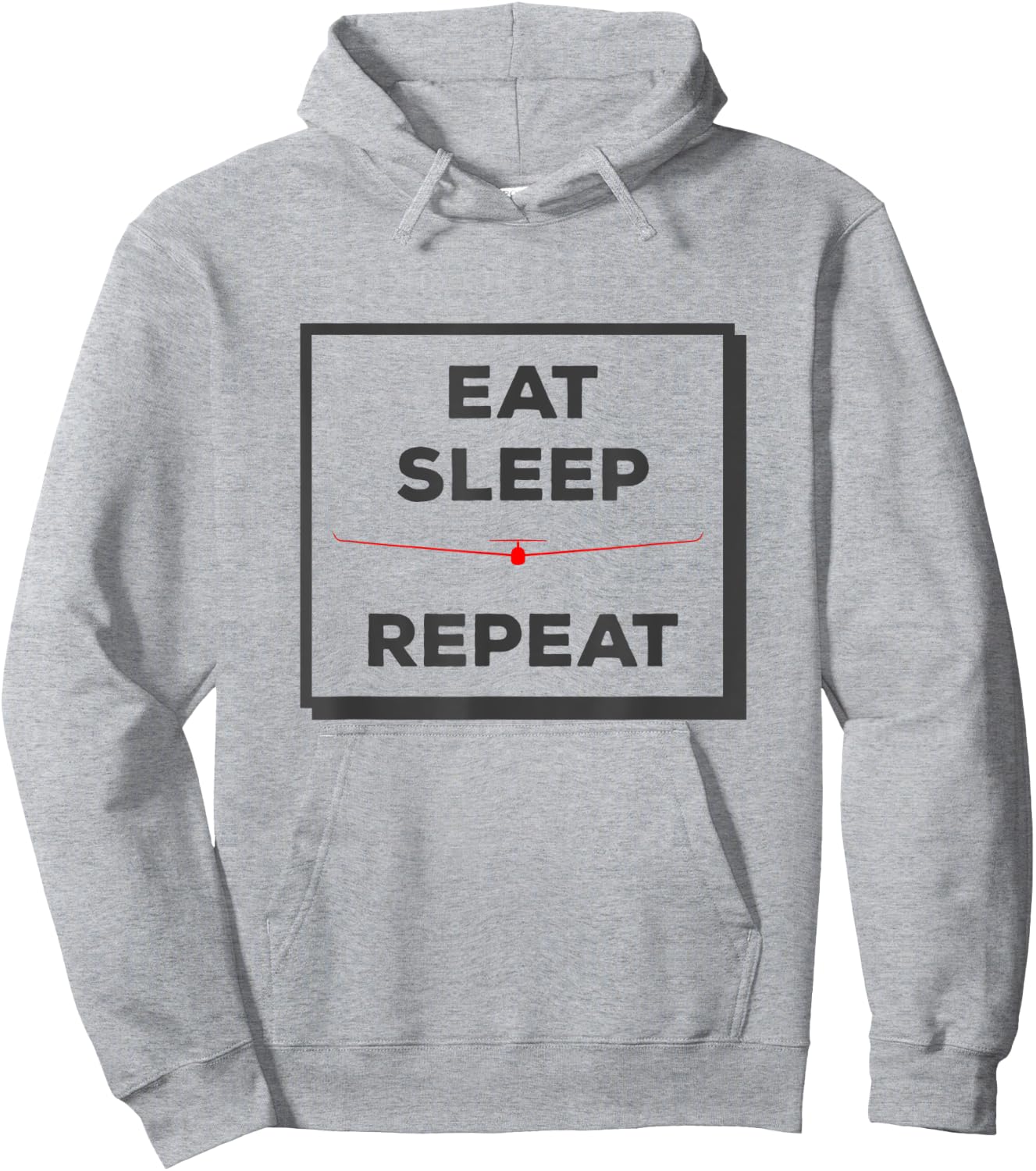Glider glider pilot funny flying saying Hoodie - Hoodie | Ash