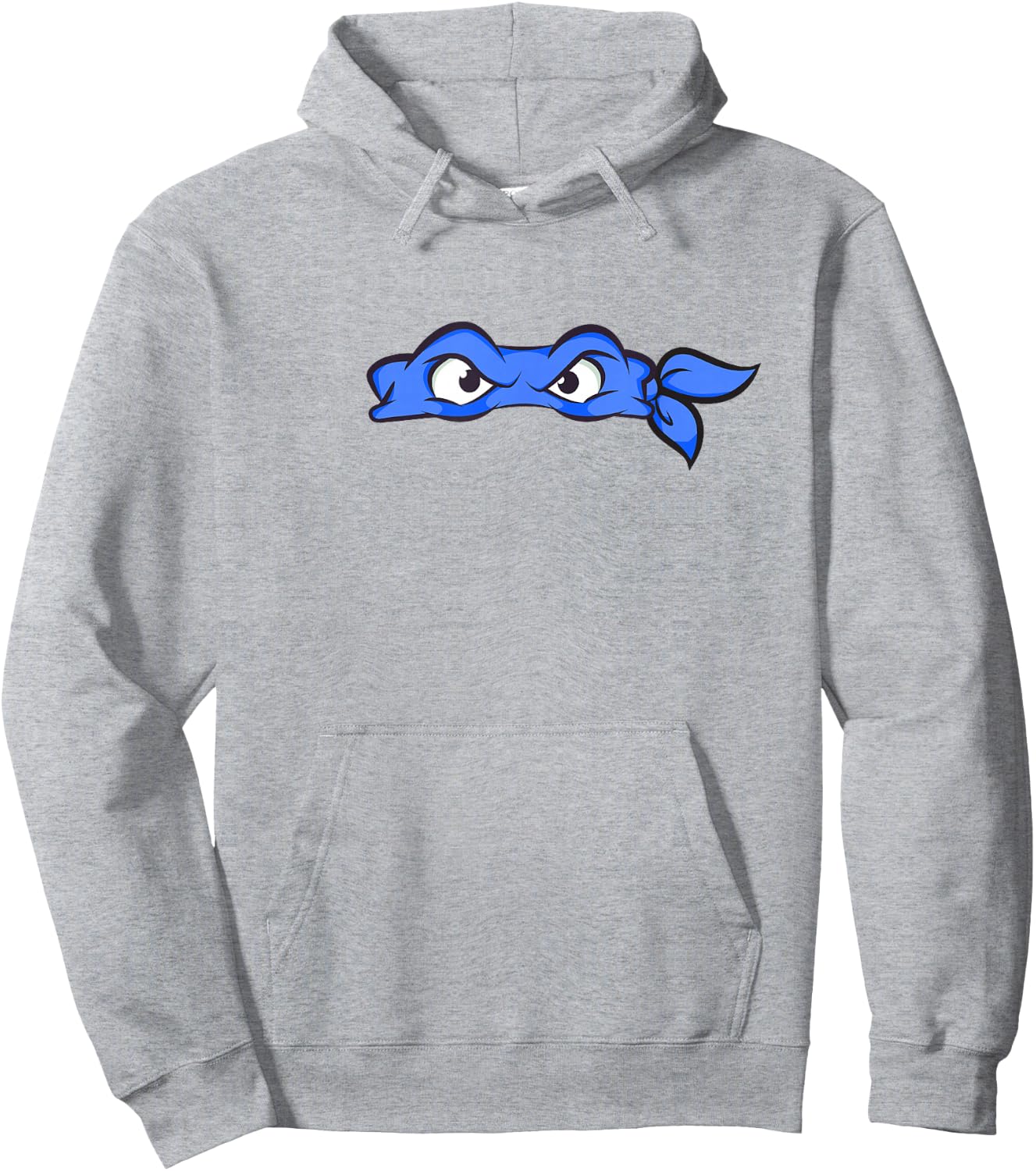 Teenage Mutant Ninja Turtles Vintage Leonardo Ninja Mask Hoodie - Hoodie | Ash