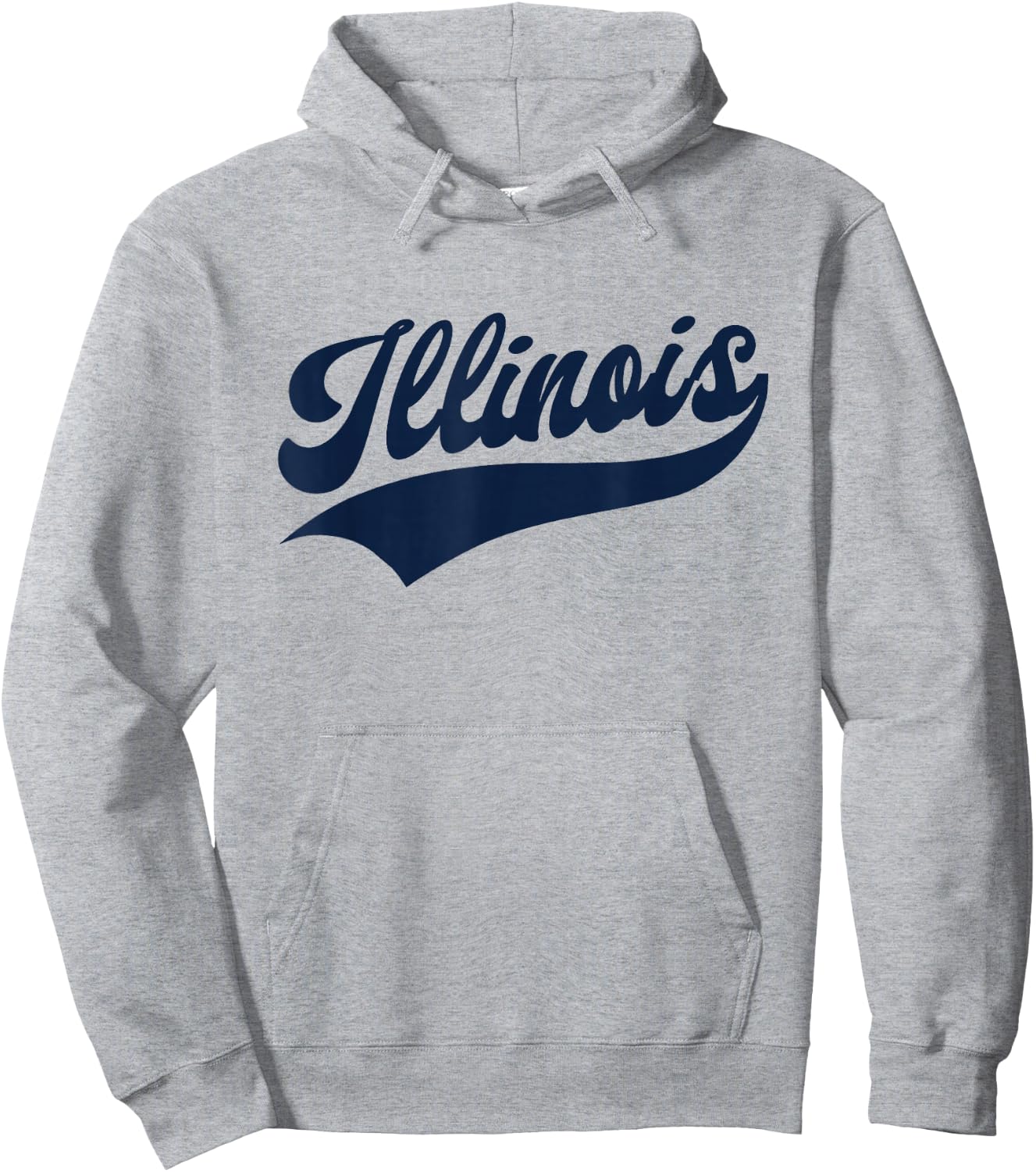Illinois - Retro/Throwback Design - Classic Hoodie - Hoodie | Ash