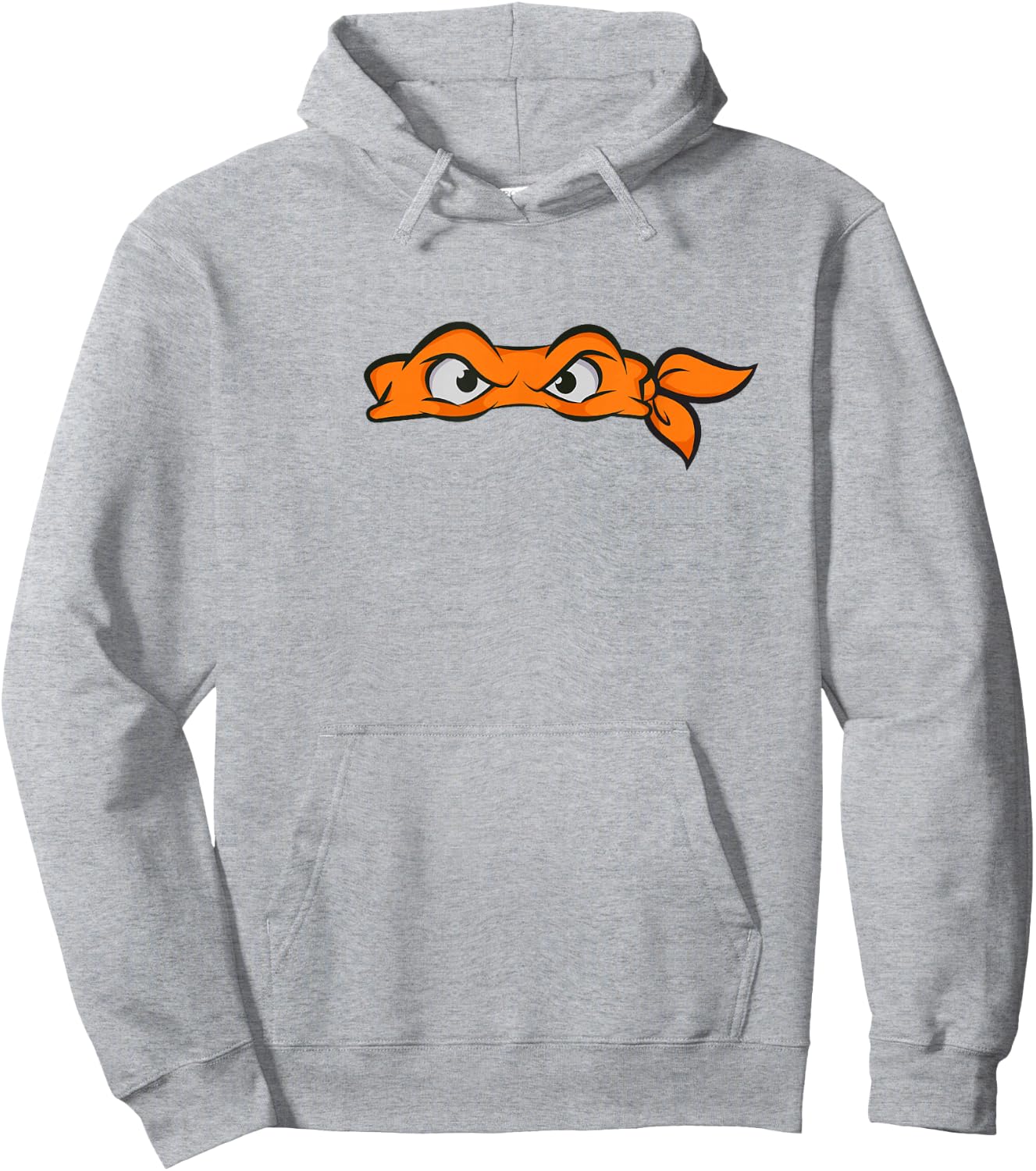 Teenage Mutant Ninja Turtles Vintage Michelangelo Ninja Mask Hoodie - Hoodie | Ash