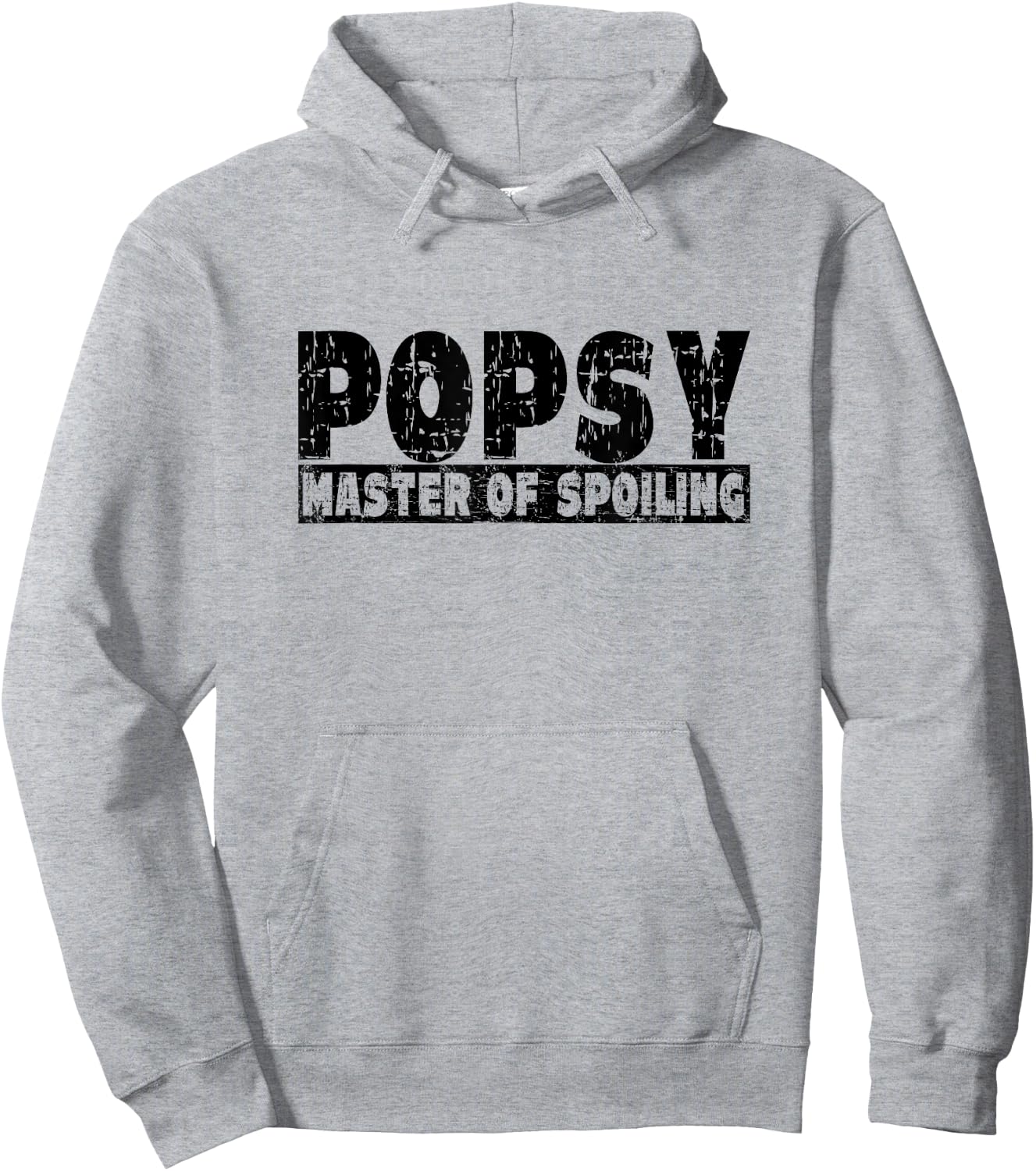 Popsy Master of Spoiling - Funny Saying for Grandpas Hoodie - Hoodie | Ash