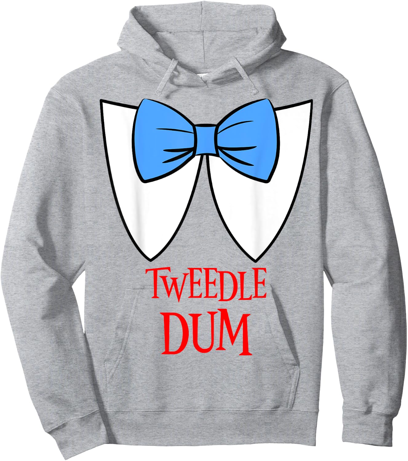 Tweedle Dum Costume Halloween Fairytale Character Hoodie - Hoodie | Ash