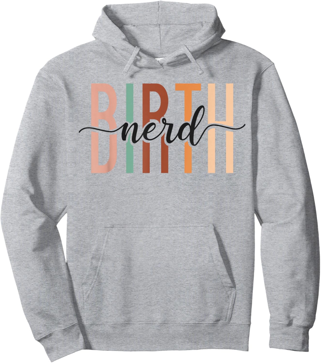 LD Labour And Delivery Nurse Midwife Birth Worker Doula Hoodie - Hoodie | Ash