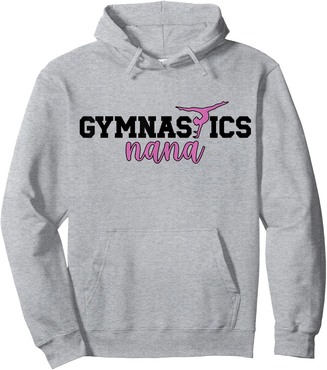 Gymnastics Nana Grandma Nana Of A Gymnast Nana Hoodie - Hoodie | Ash