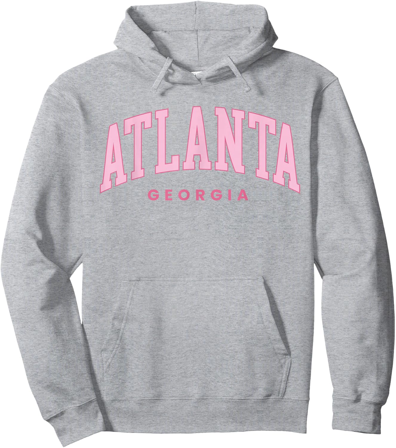 Retro Atlanta Georgia Vintage Preppy Throwback Girls Kid Hoodie - Hoodie | Ash