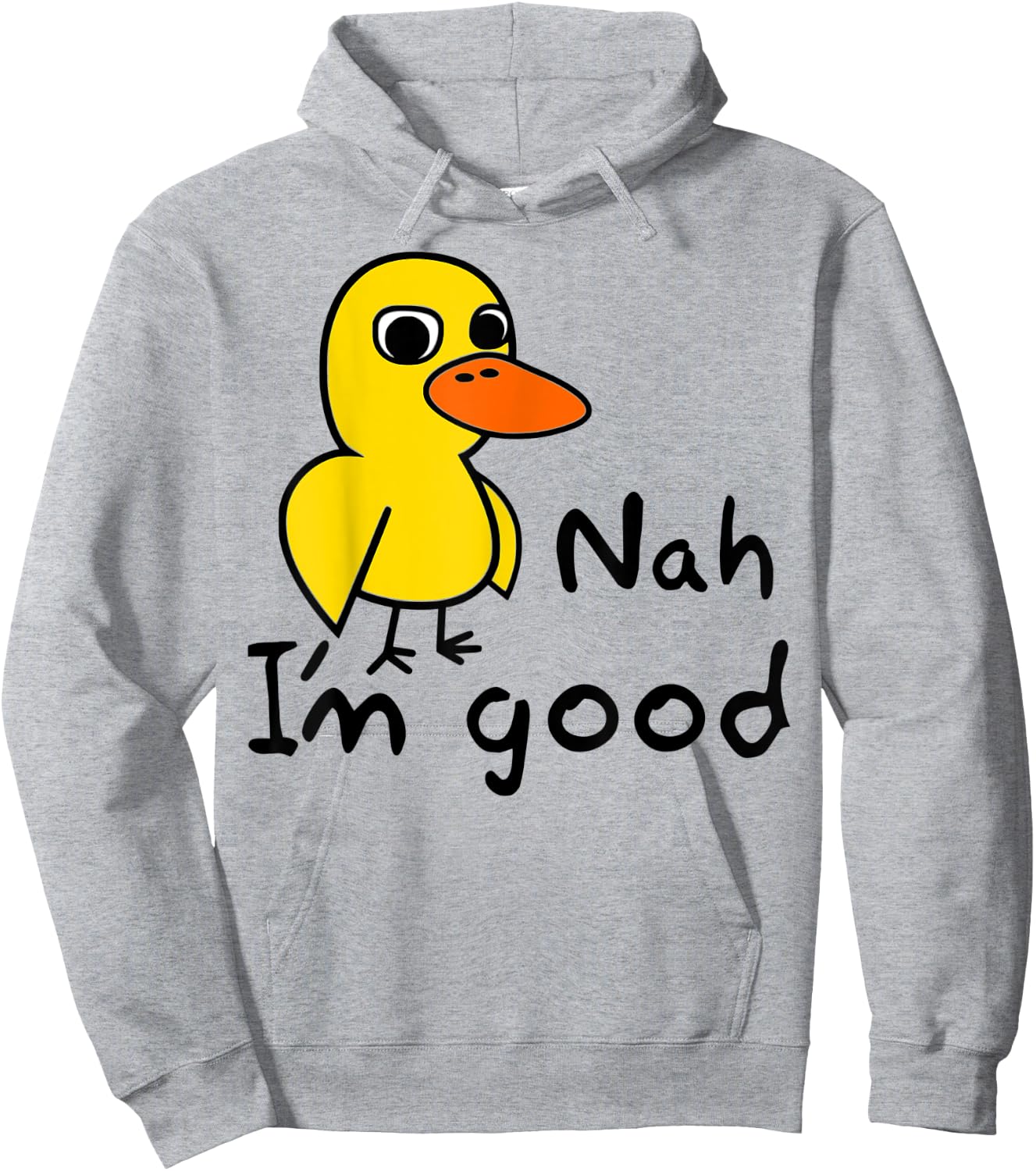 Duck Song Kids or Adults Got Any Grapes? Nah. I'm good. Hoodie - Hoodie | Ash