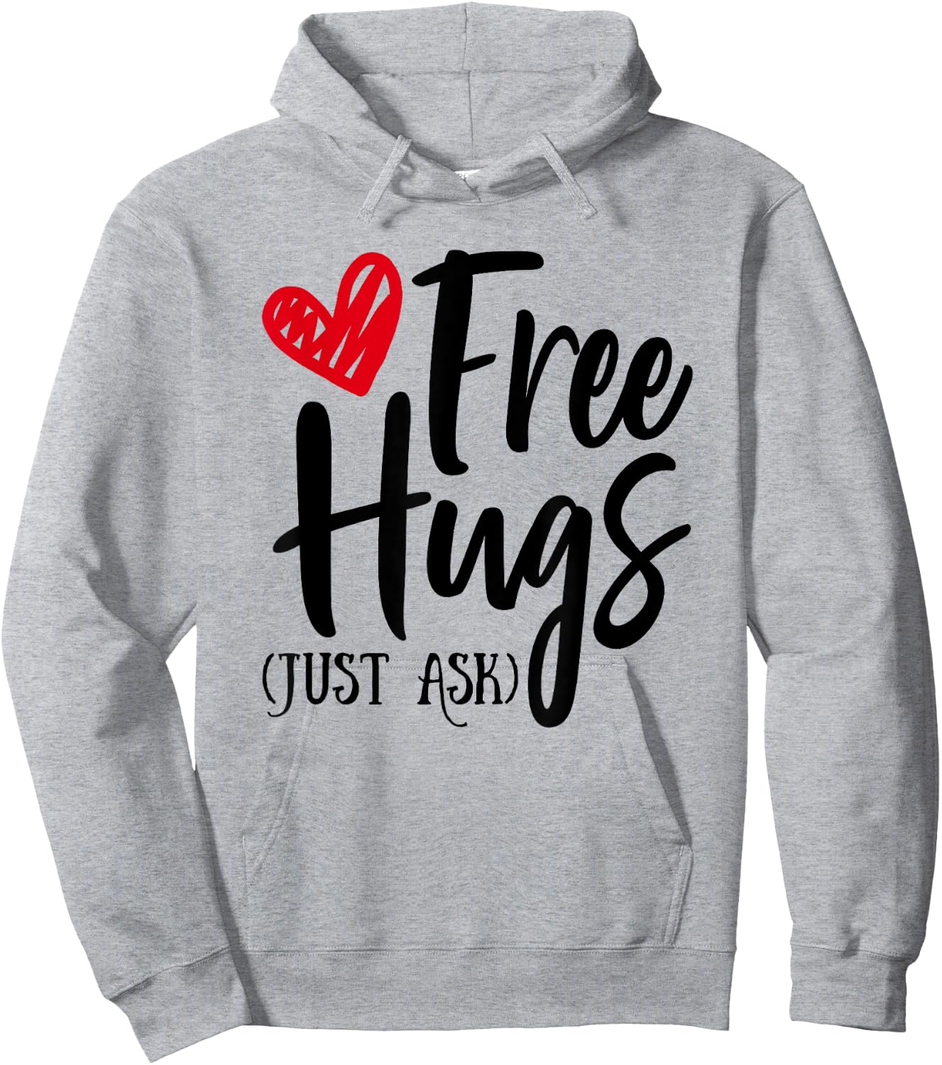Hugs for Free Just Ask Unity Day Orange Hoodie - Hoodie | Ash