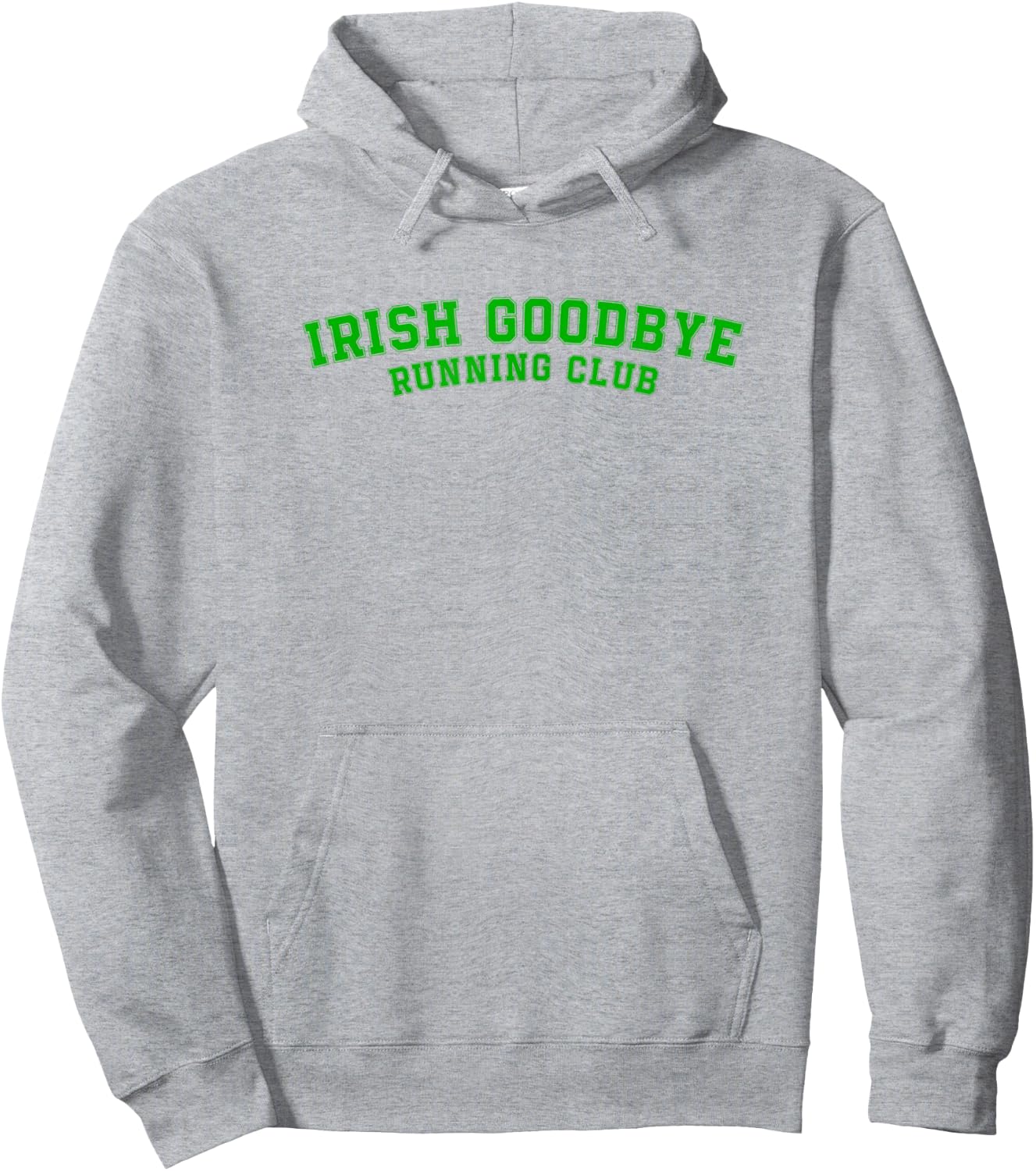 Irish Goodbye Running Club Hoodie - Hoodie | Ash