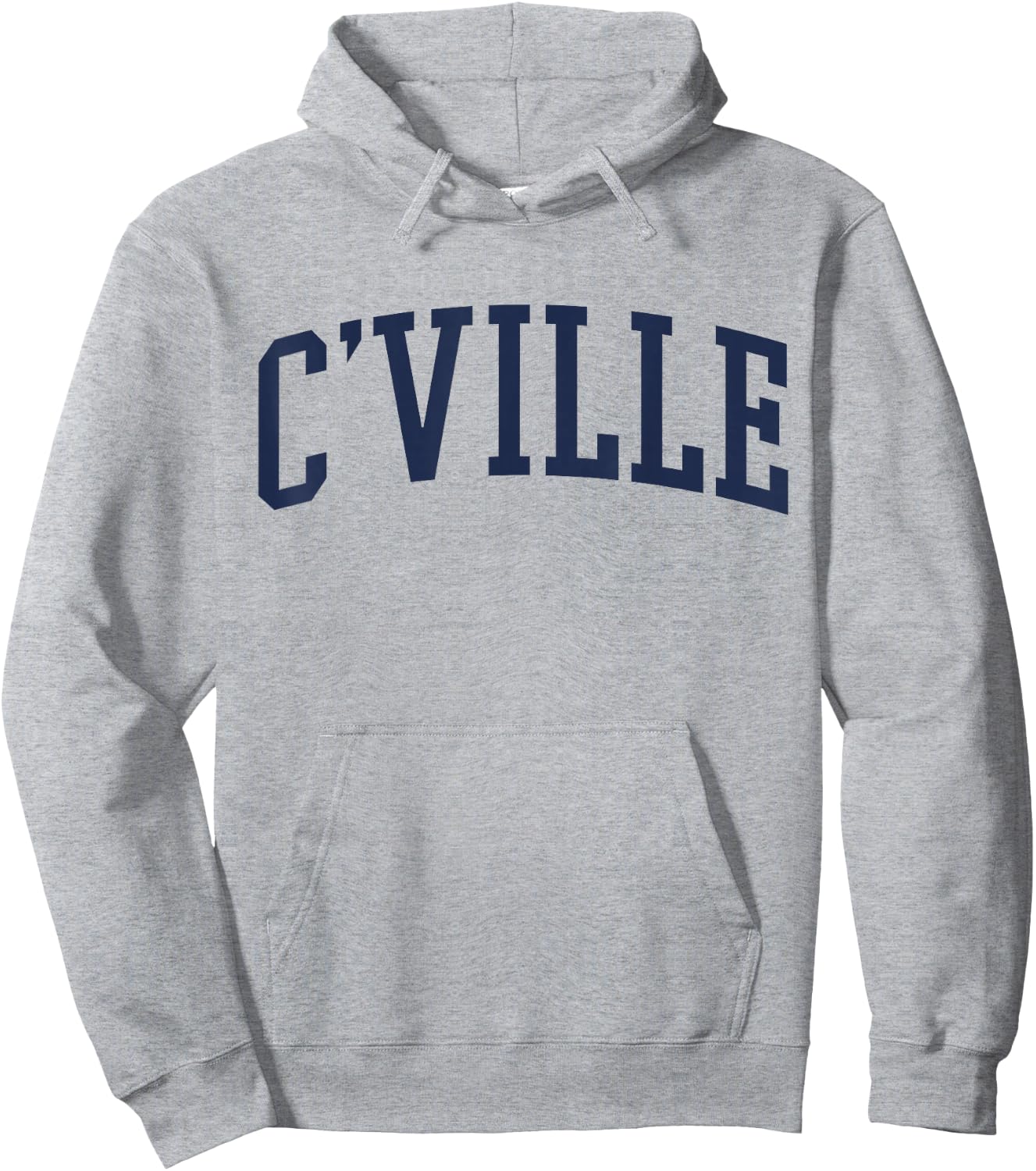 C'ville Charlottesville VA Virginia Vintage Classic Hoodie - Hoodie | Ash