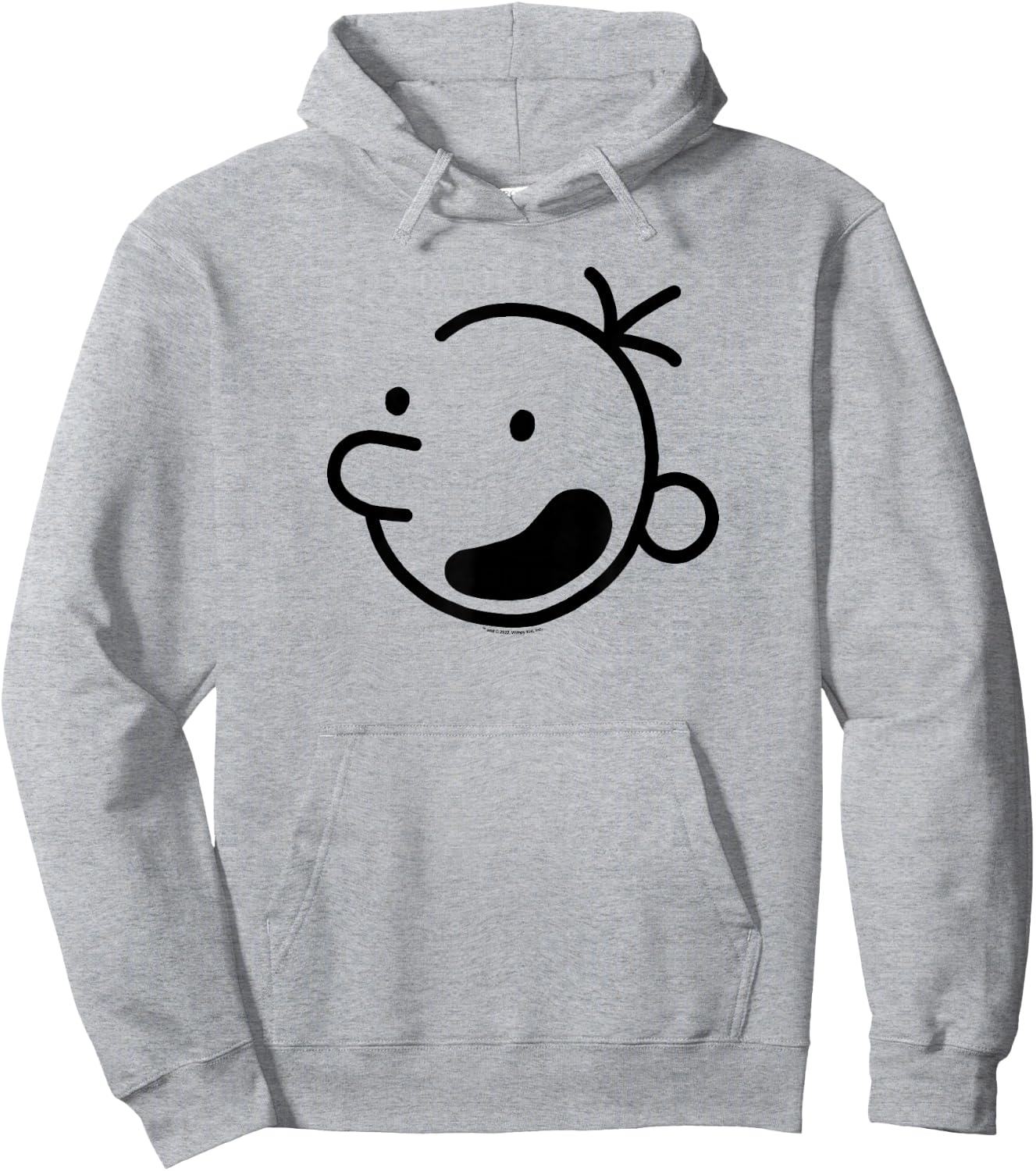 Diary of a Wimpy Kid Wimpy Kid Head Small Hoodie - Hoodie | Ash