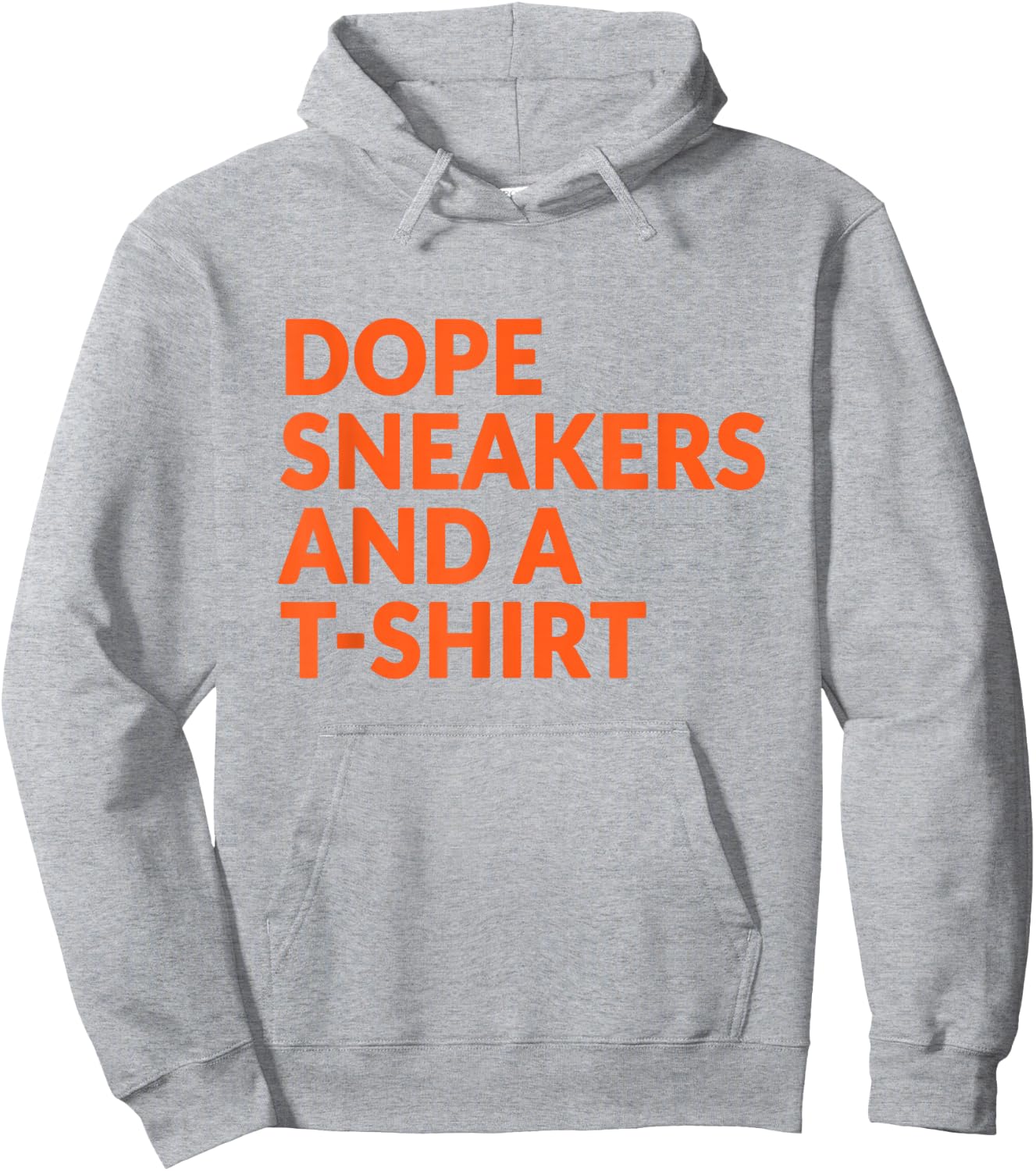 Orange and White Dope Sneakers and A Hoodie - Hoodie | Ash