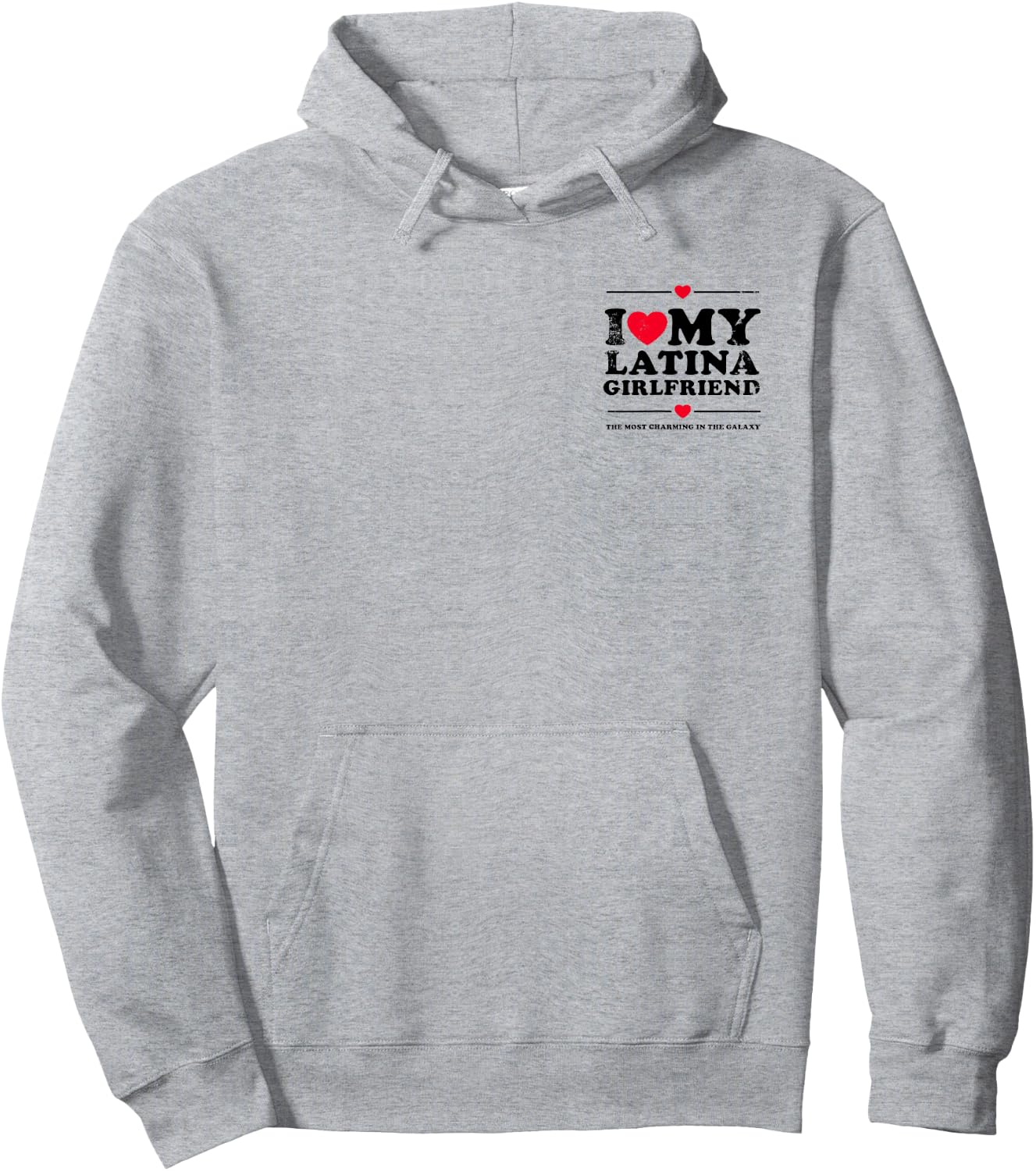 I Love My Latina Girlfriend - I Heart My Latina Girlfriend Hoodie - Hoodie | Ash