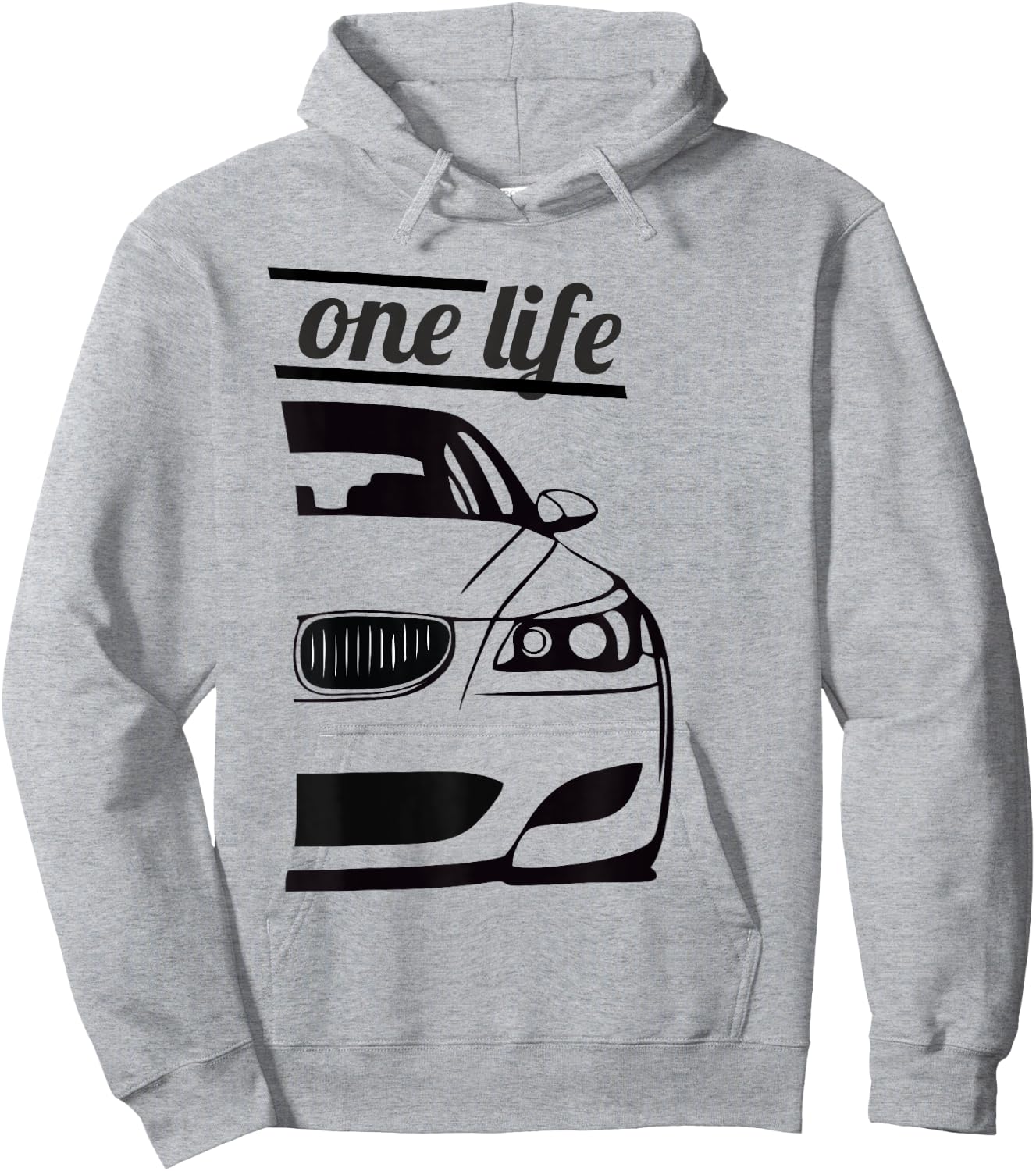 E60 5 Series - One Love One Life (Part 2/2) Hoodie - Hoodie | Ash