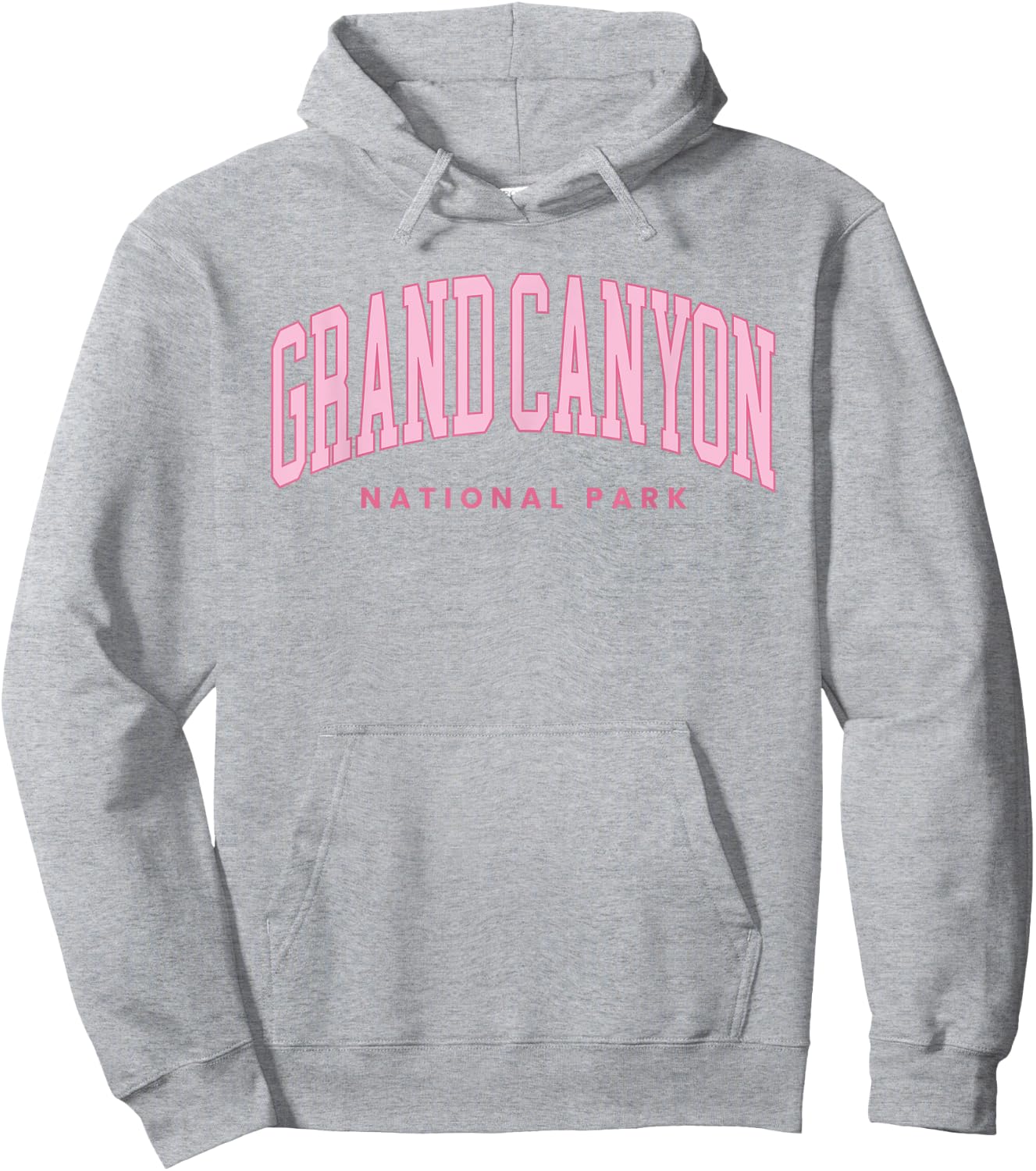 Grand Canyon National Park Arizona Preppy Throwback Hoodie - Hoodie | Ash