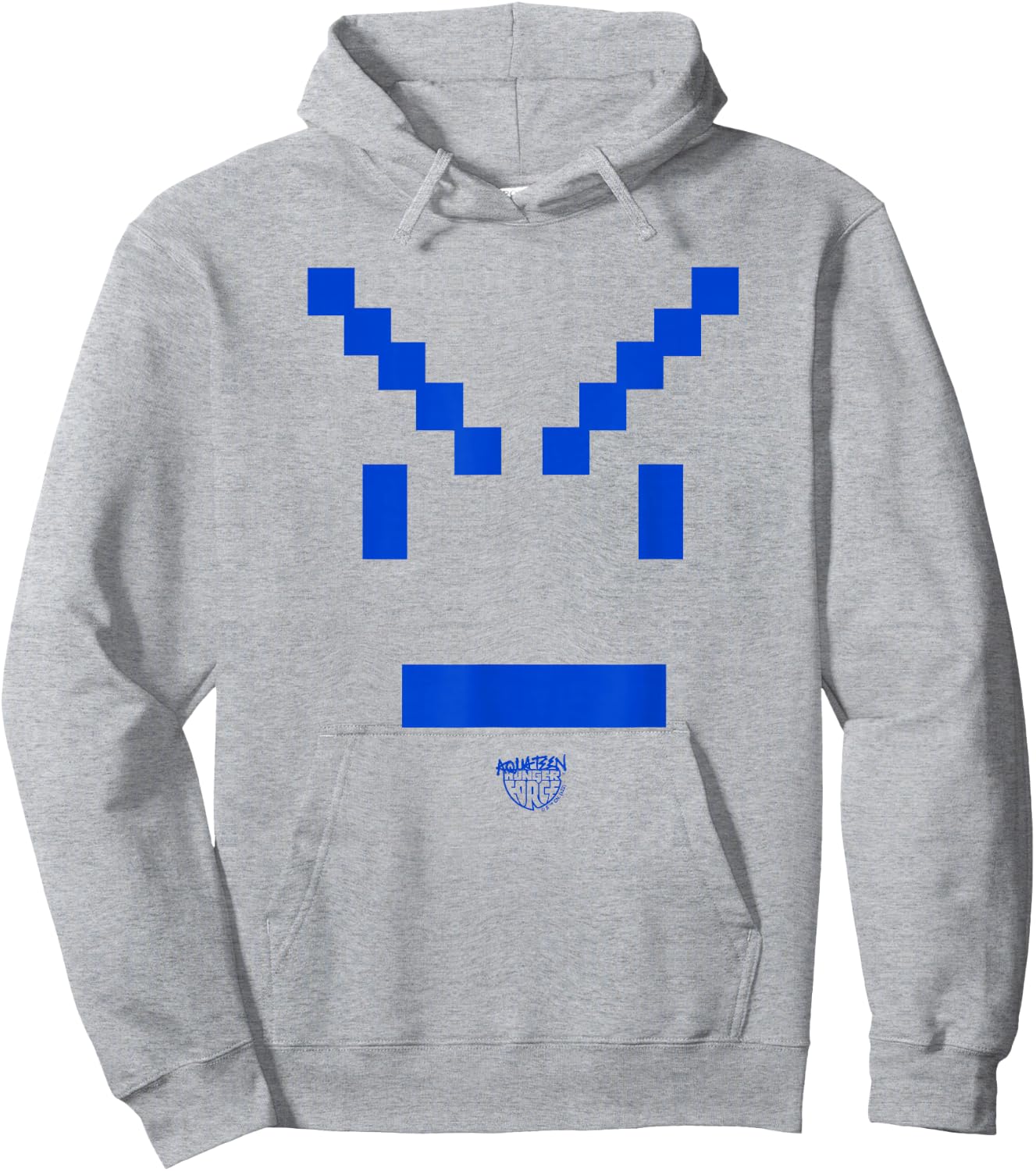 Aqua Teen Hunger Force Err Big Face Hoodie - Hoodie | Ash