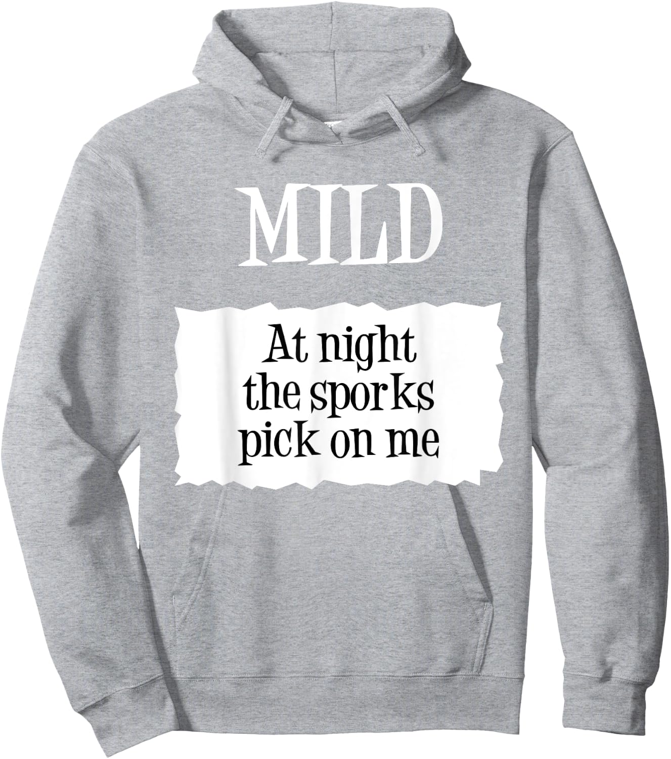 Mild Taco Sauce Halloween Packet Costume Hoodie - Hoodie | Ash
