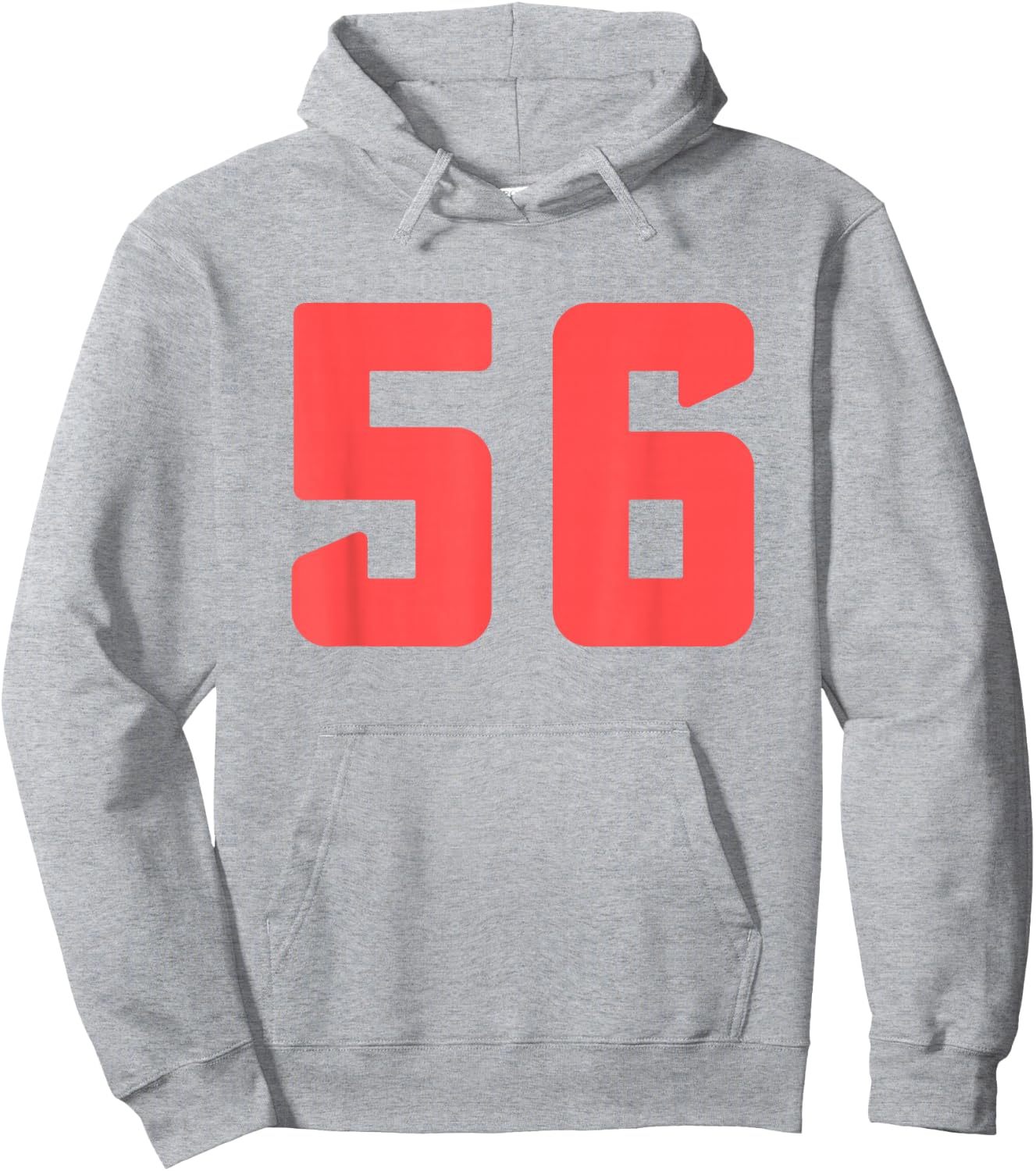 Number 56 Years Anniversary Sports Team Player Hoodie - Hoodie | Ash