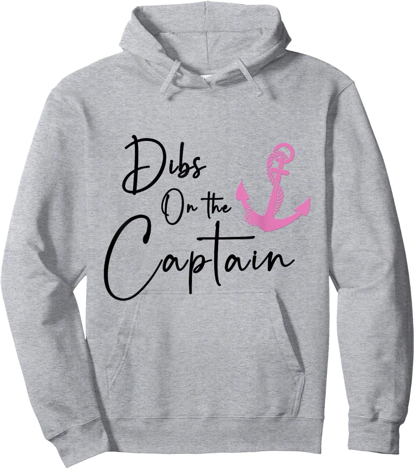 Dibs on the Captain Hoodie - Hoodie | Ash