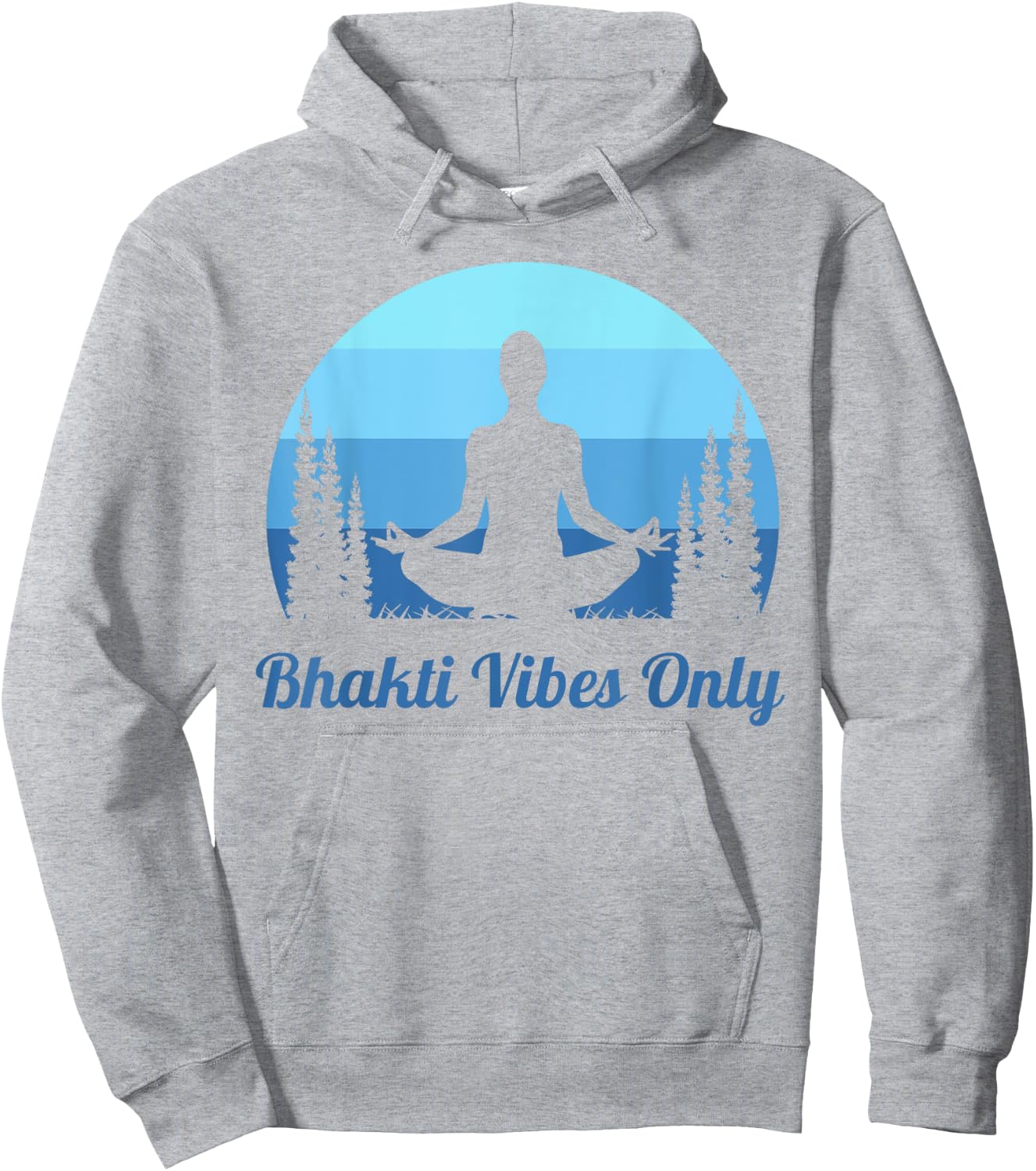 Bhakti Yoga Lotus Quote Hoodie - Hoodie | Ash