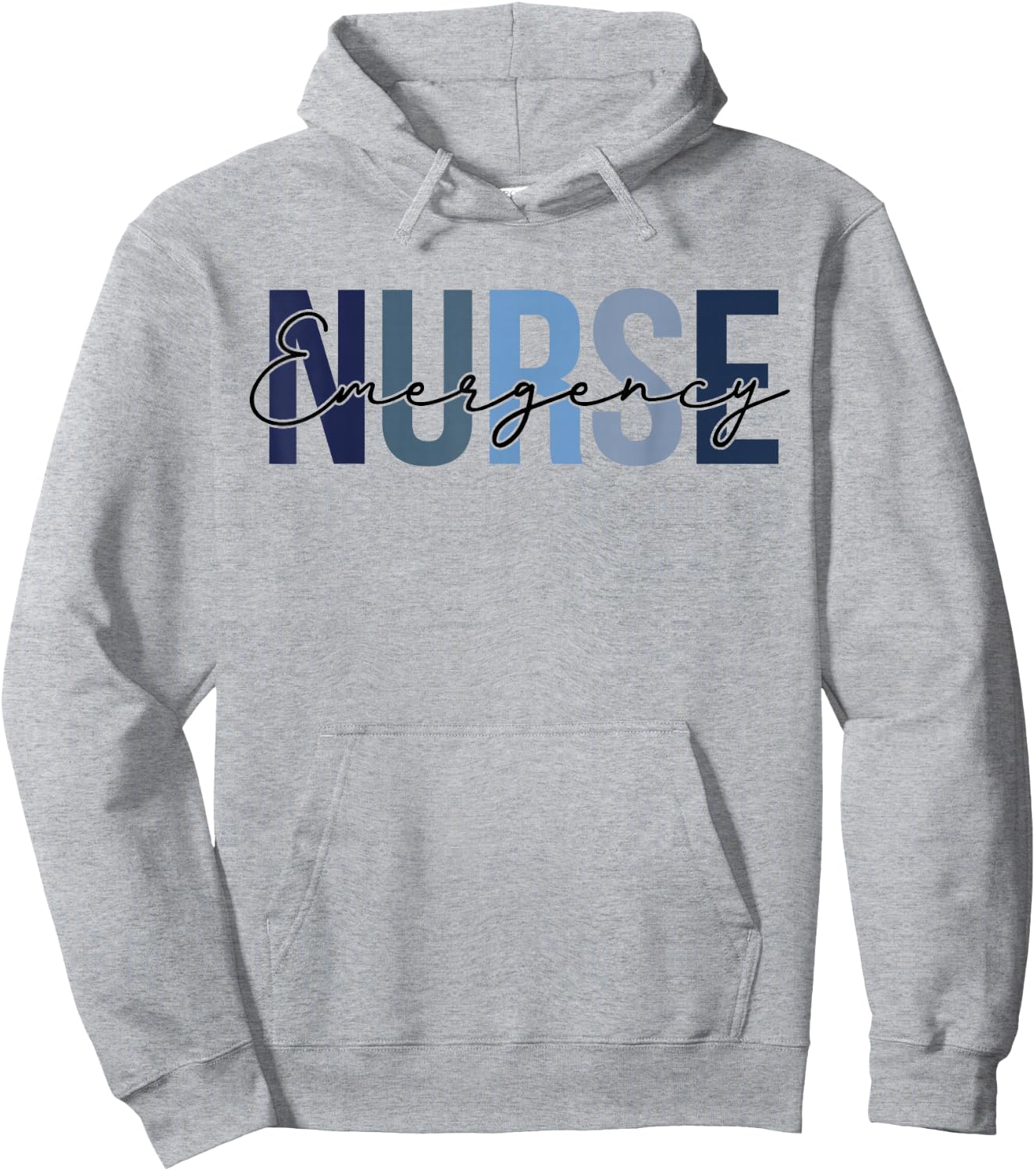 Emergency Nurse Gifts ER Nurse Hoodie - Hoodie | Ash