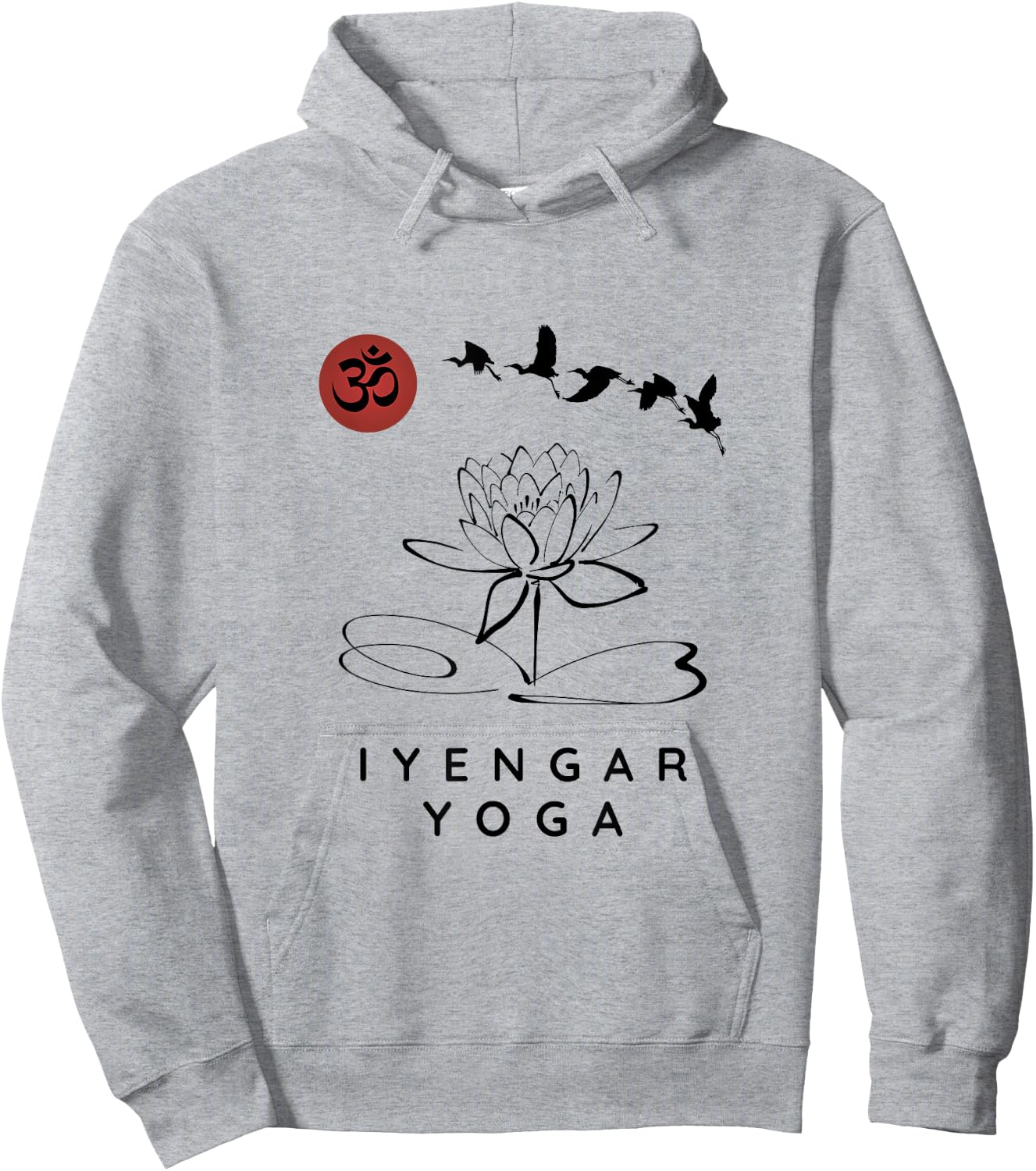 Iyengar Yoga Instructor / Iyengar Yoga Beginner Design Hoodie - Hoodie | Ash