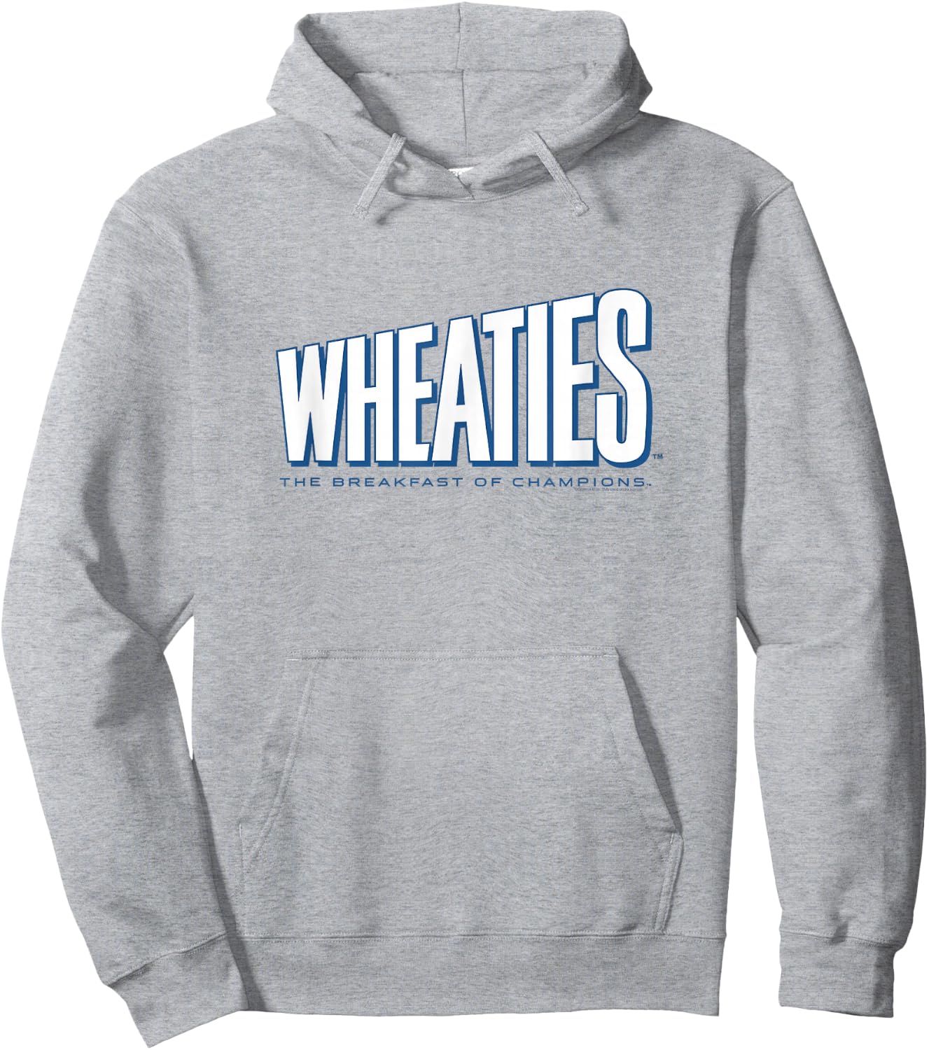 Wheaties The Breakfast Of Champions Iconic Classic Logo Hoodie - Hoodie | Ash