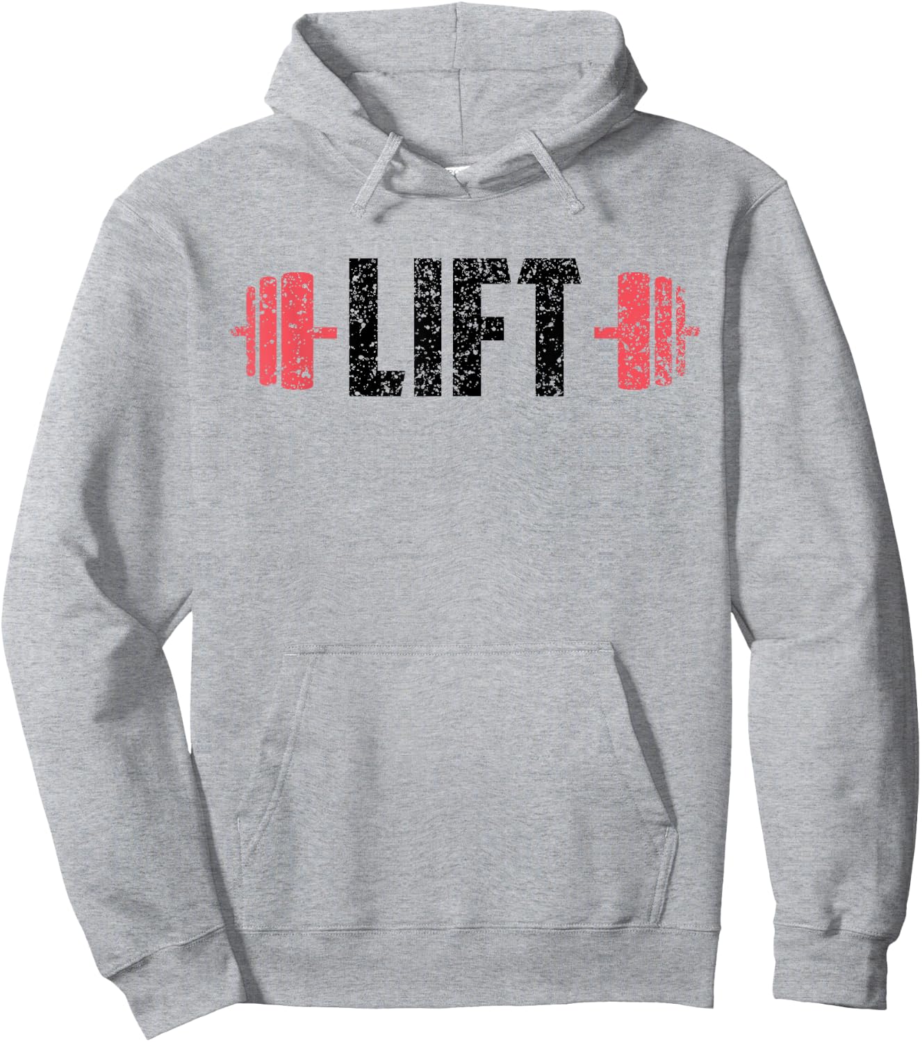 Lift Weightlifting Gym Lifting Workout Hoodie - Hoodie | Ash