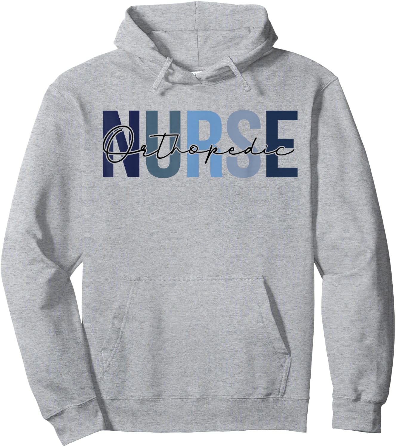Retro Orthopedic Nurse Gifts Nursing Apparel Hoodie - Hoodie | Ash