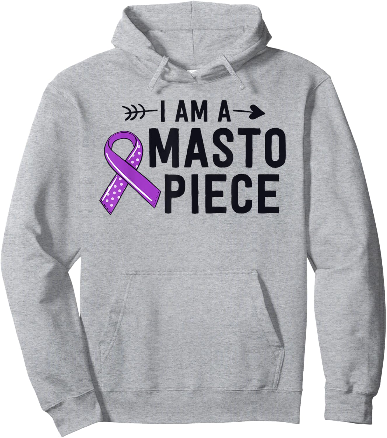I Am A Masto Piece Mastocytosis Awareness MCAS Boy Girl Kids Hoodie - Hoodie | Ash