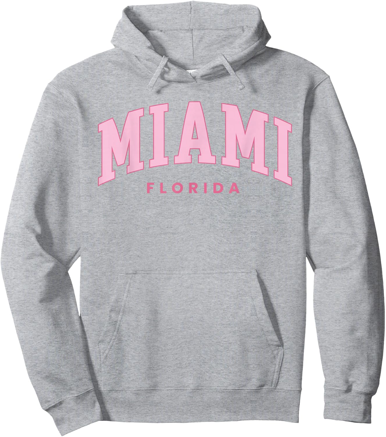 Retro Miami Florida Vintage Preppy Throwback Girls Kid Hoodie - Hoodie | Ash