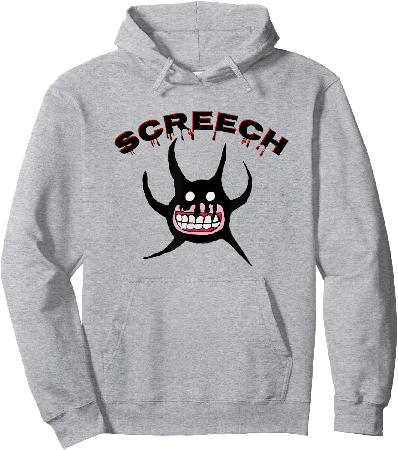 Screech Horror Game Doors Monster for Kids & Fans Hoodie - Hoodie | Ash