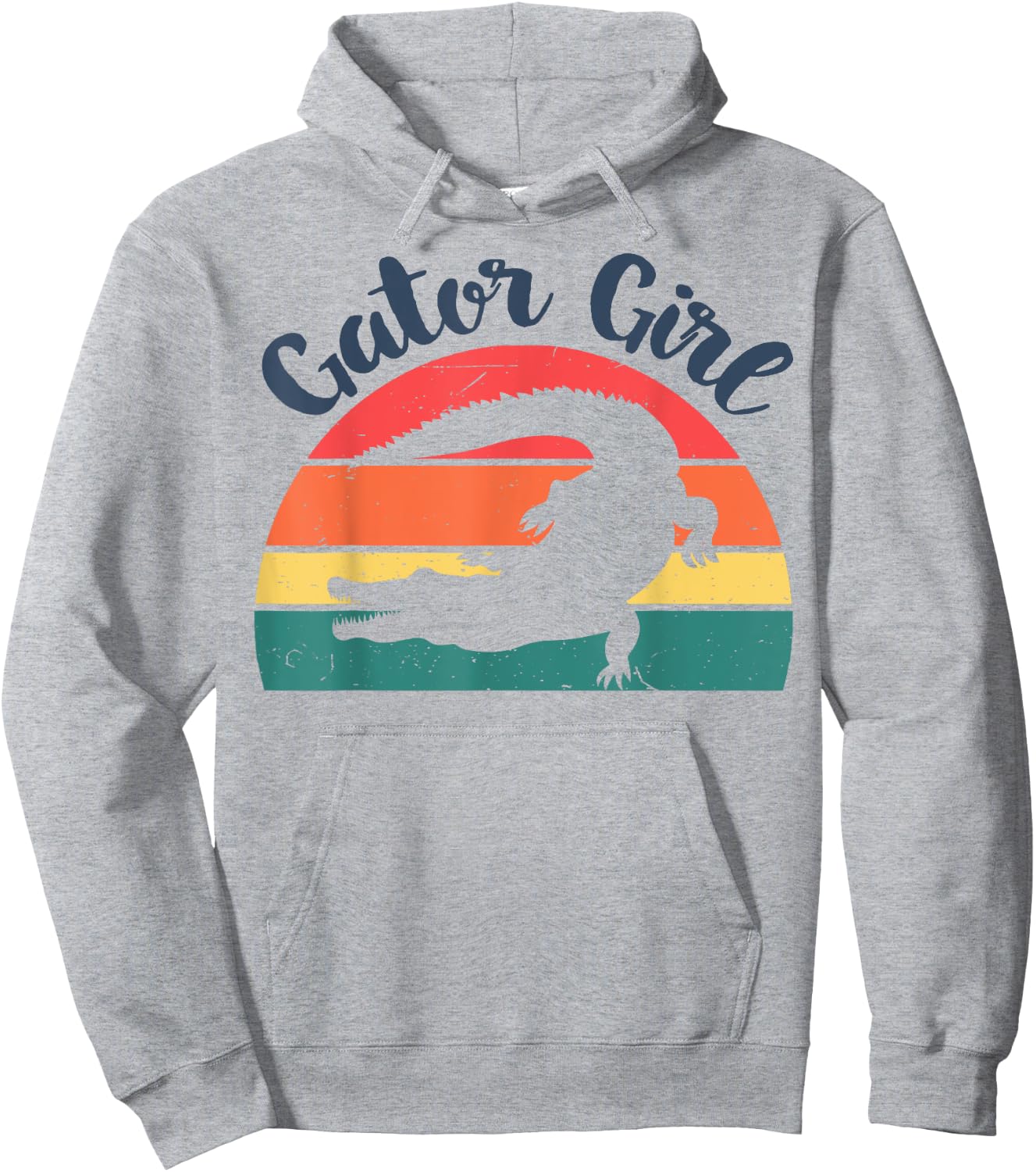 Retro Gator Girl Women Toddler See You Later Gator Alligator Hoodie - Hoodie | Ash