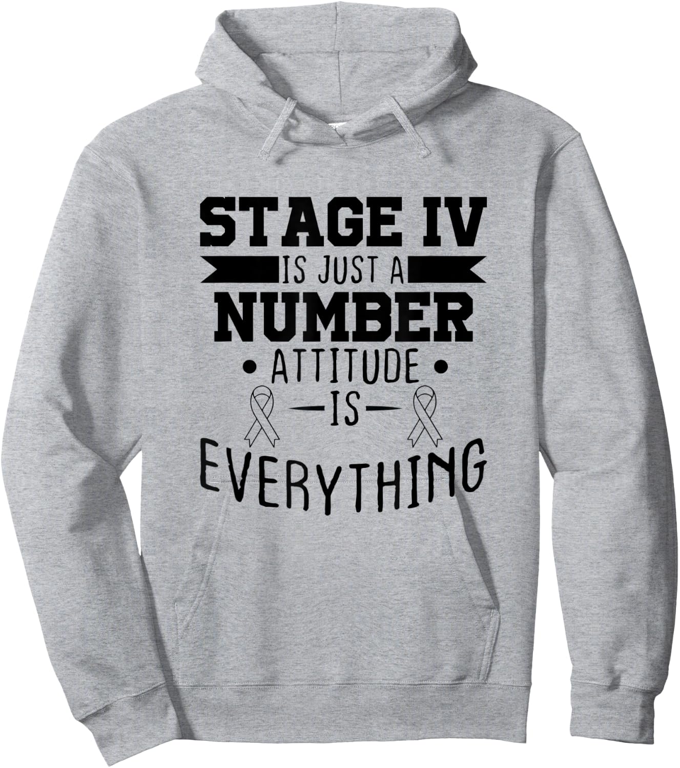 Funny Metastatic Breast Cancer Metastatic AF Chemo Stage Hoodie - Hoodie | Ash
