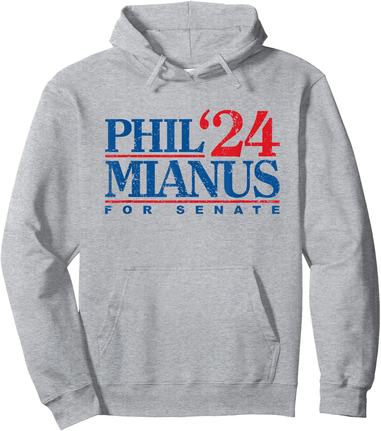 Phil Mianus for senate 2024 - Phil Mianus election Hoodie - Hoodie | Ash
