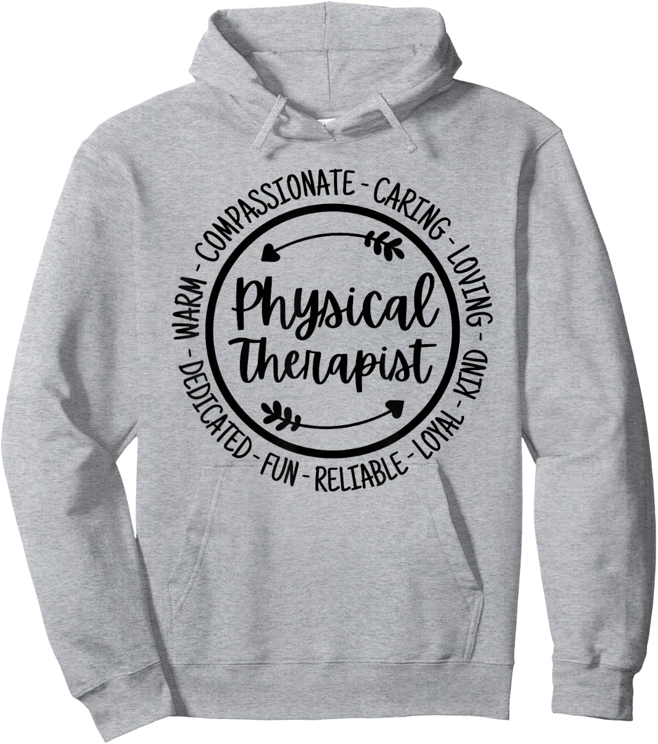 Physical Therapist PT Physical Therapy Physiotherapy Hoodie - Hoodie | Ash