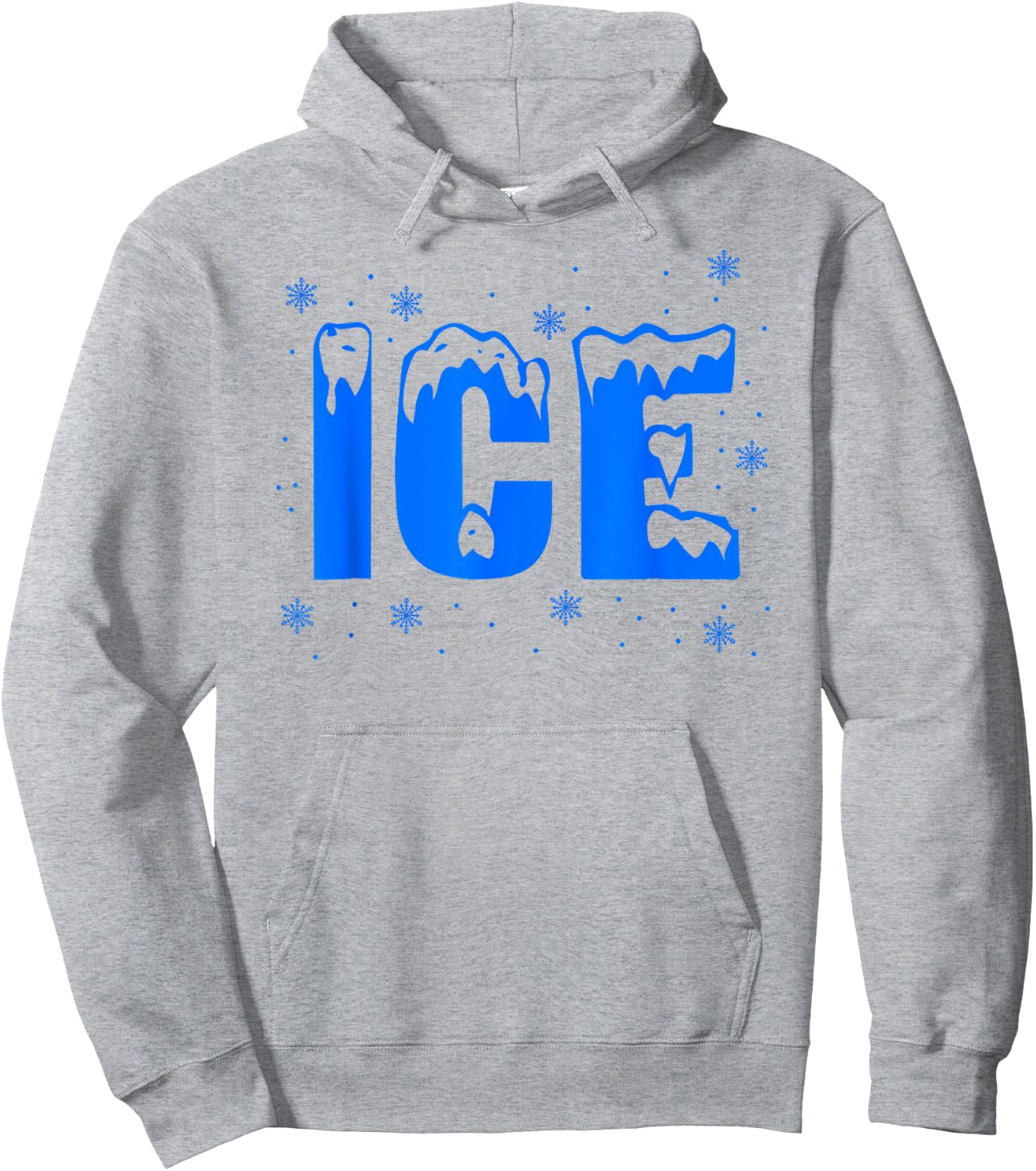 Frozen Ice Bag Funny Halloween Costume Ice Ice And Baby Hoodie - Hoodie | Ash