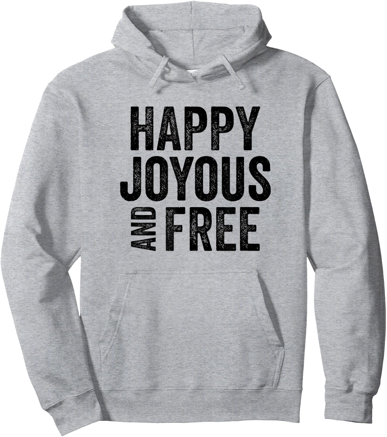 Happy Joyous And Free Alcoholics AA Narcotics NA Anonymous Hoodie - Hoodie | Ash