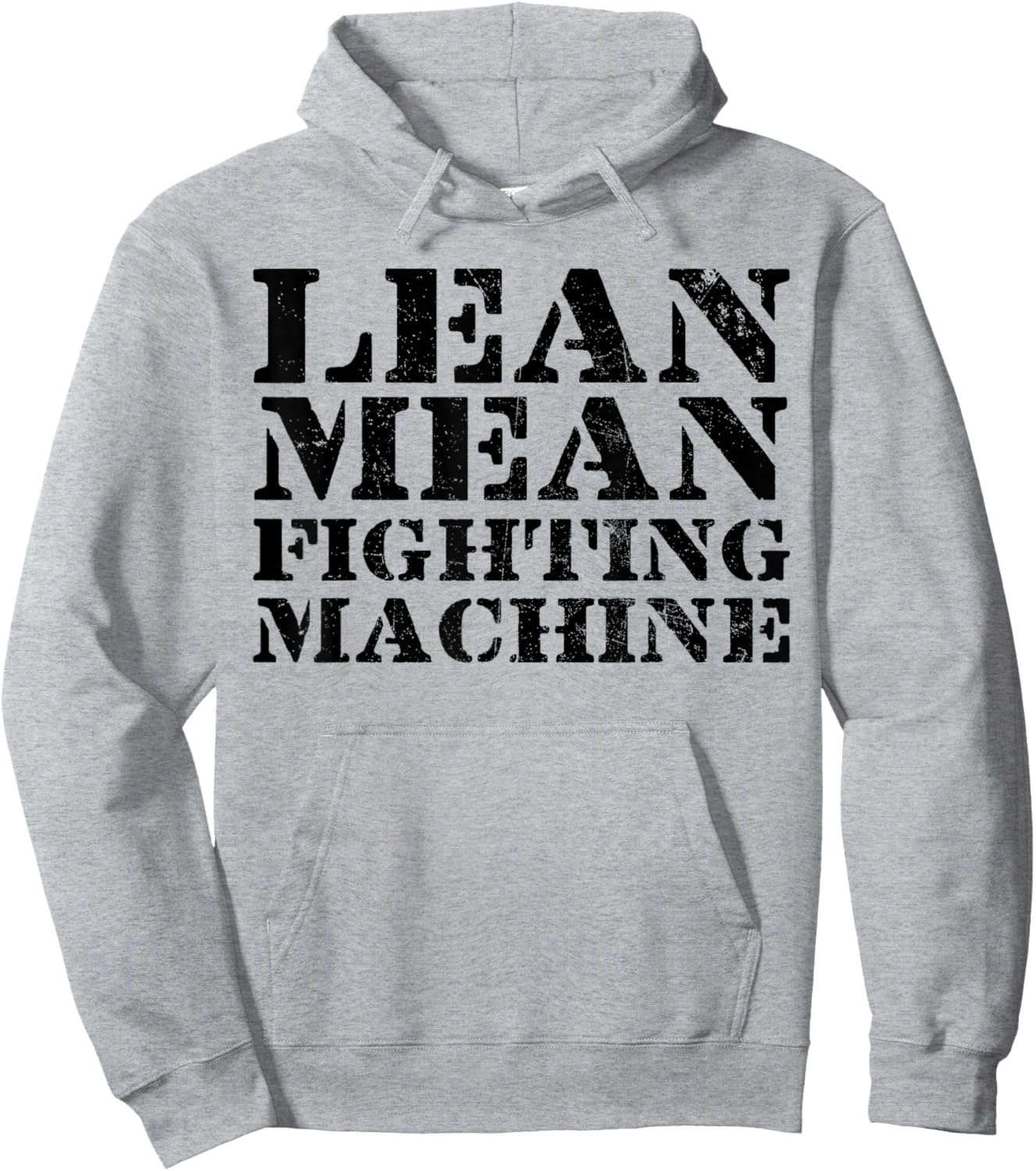 Lean Mean Cancer Fighting Machine, Chemotherapy Hoodie - Hoodie | Ash