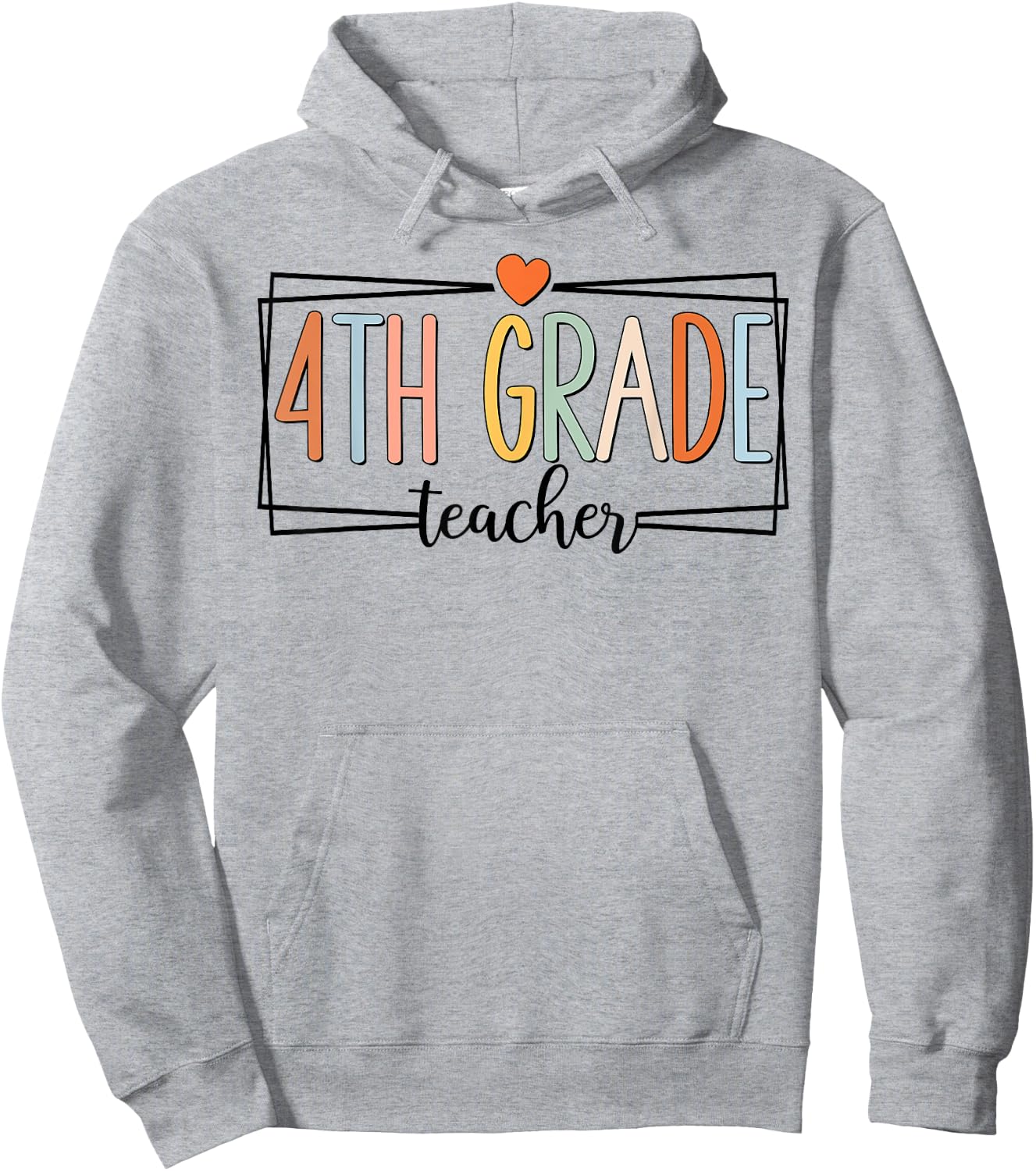 Fourth Grade Teacher 4th Grade Teachers Back to School Hoodie - Hoodie | Ash