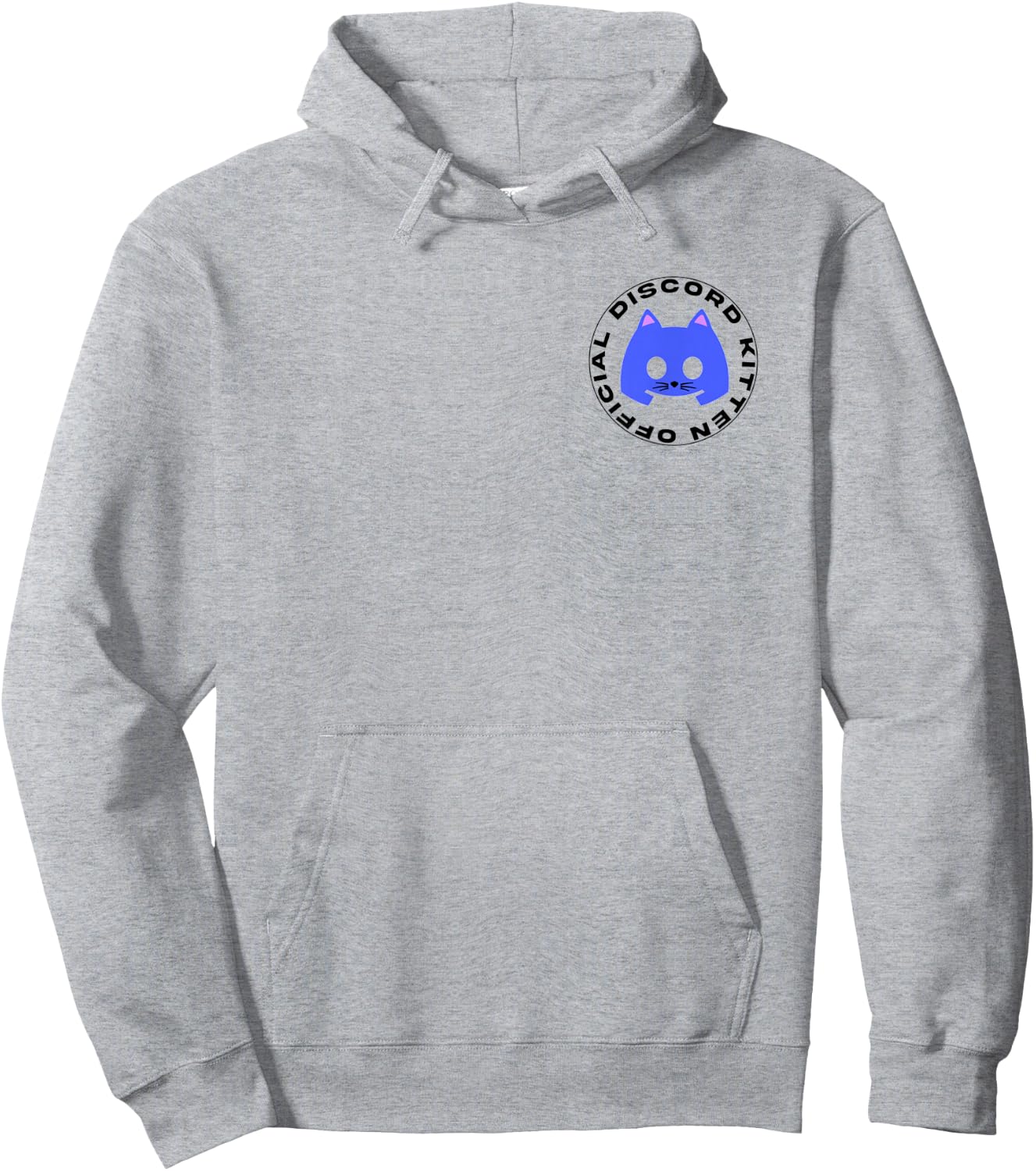 Discord Kitten Offical Funny Meme Graphic Hoodie - Hoodie | Ash
