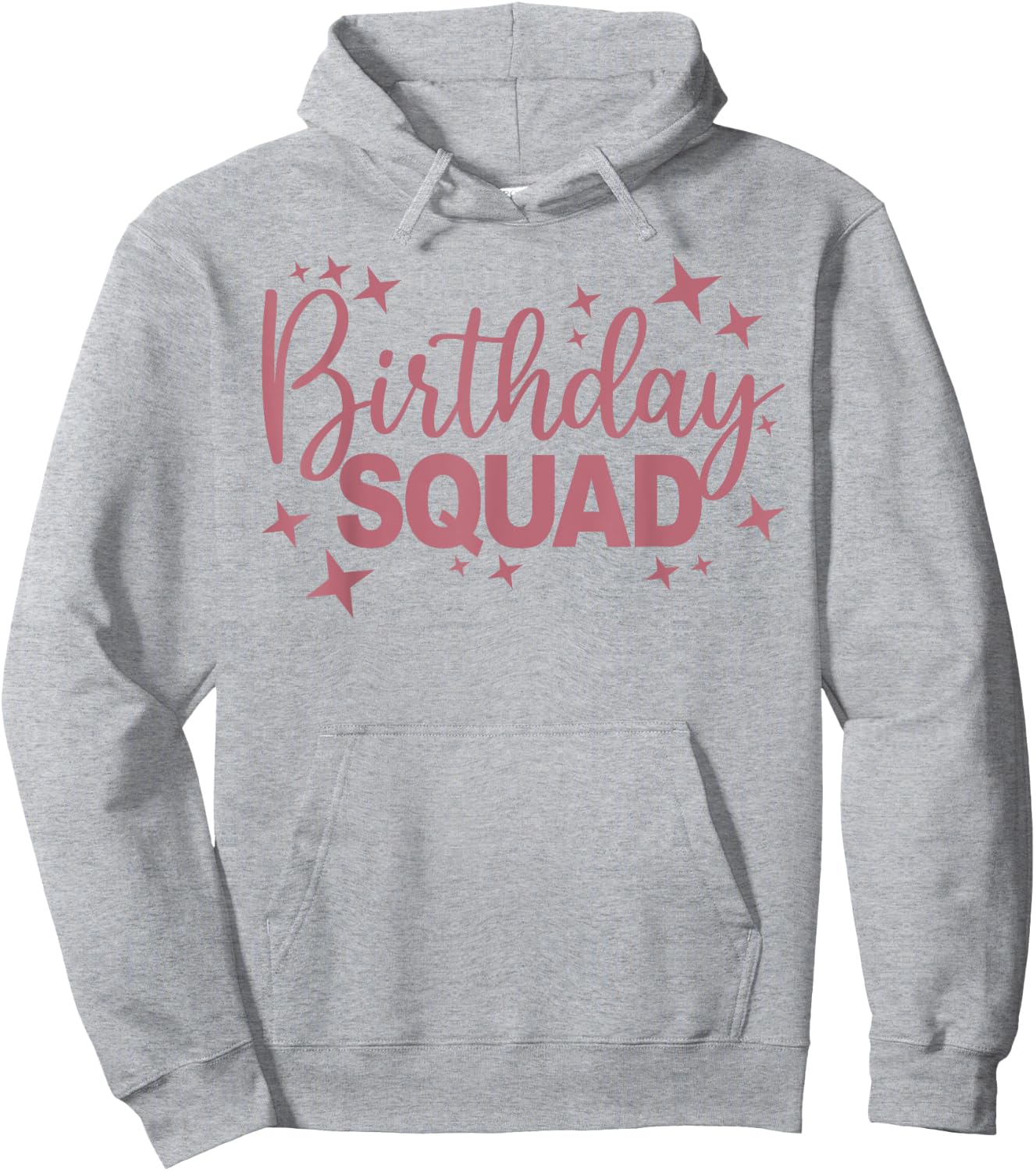 Birthday Squad, Women Girls, Matching Birthday Party Group Hoodie - Hoodie | Ash