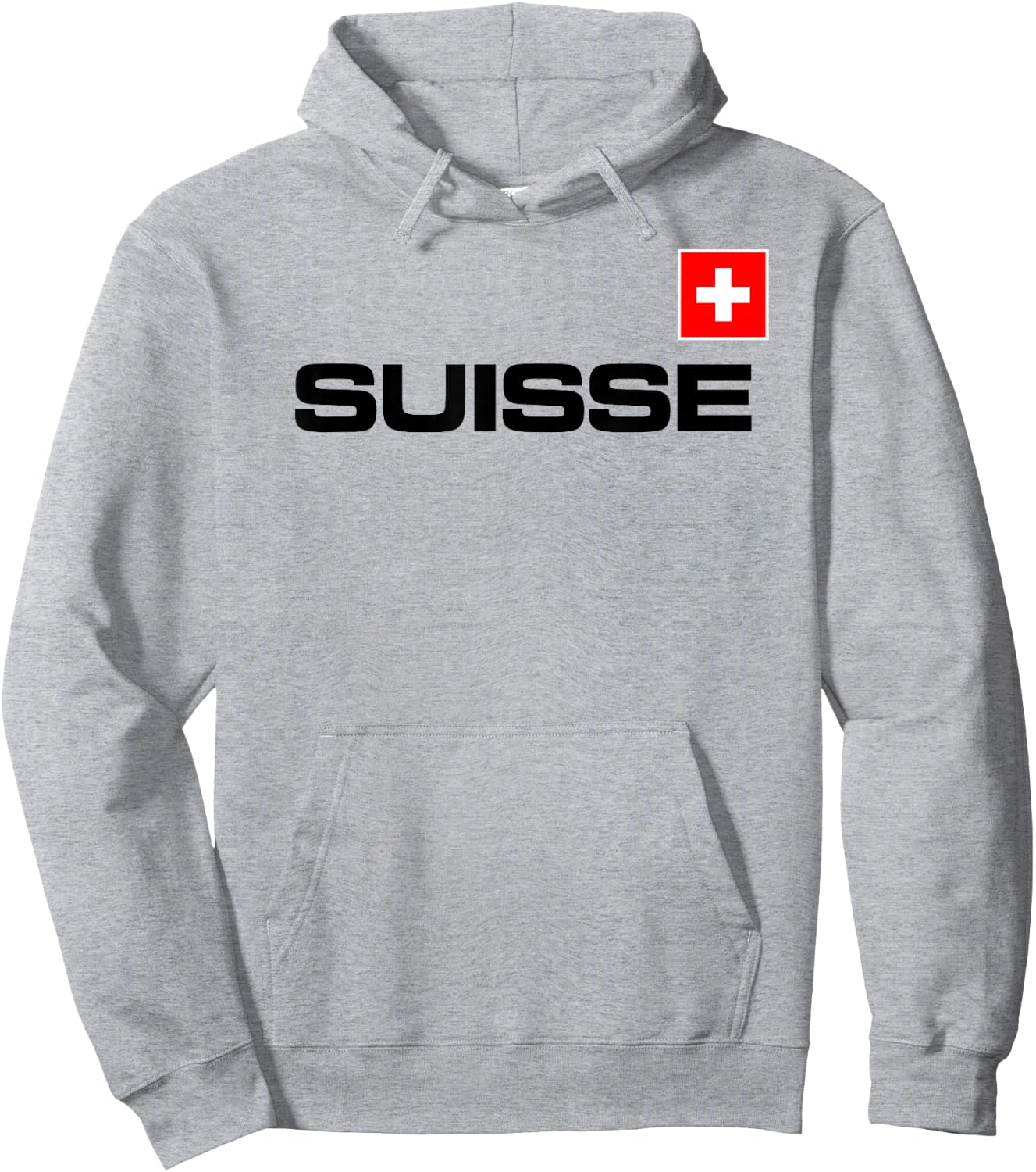 Switzerland Flag Suisse Athletic Games Sports Jersey Style. Hoodie - Hoodie | Ash