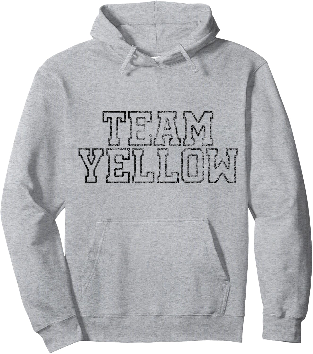 Sleepaway Summer Camp Color war Yellow Team Spirit Kids Hoodie - Hoodie | Ash