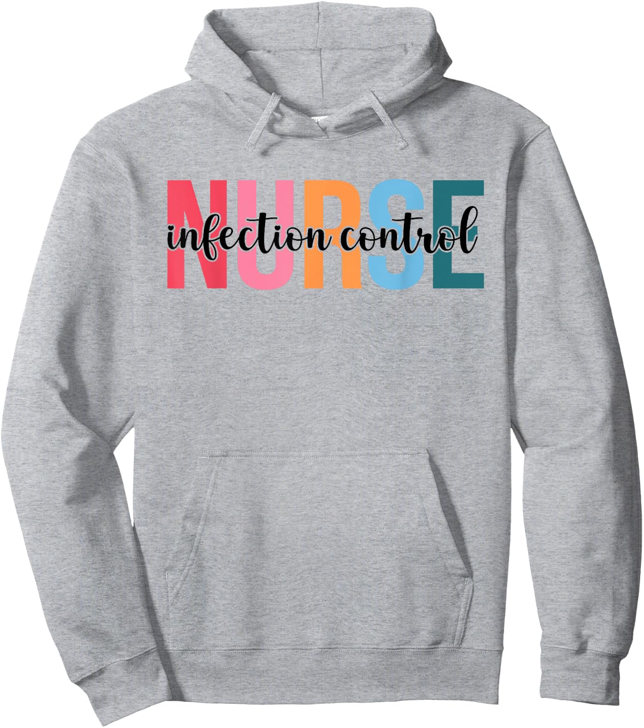 Infection Control Nurse Gifts For Nursing Apparel Hoodie - Hoodie | Ash