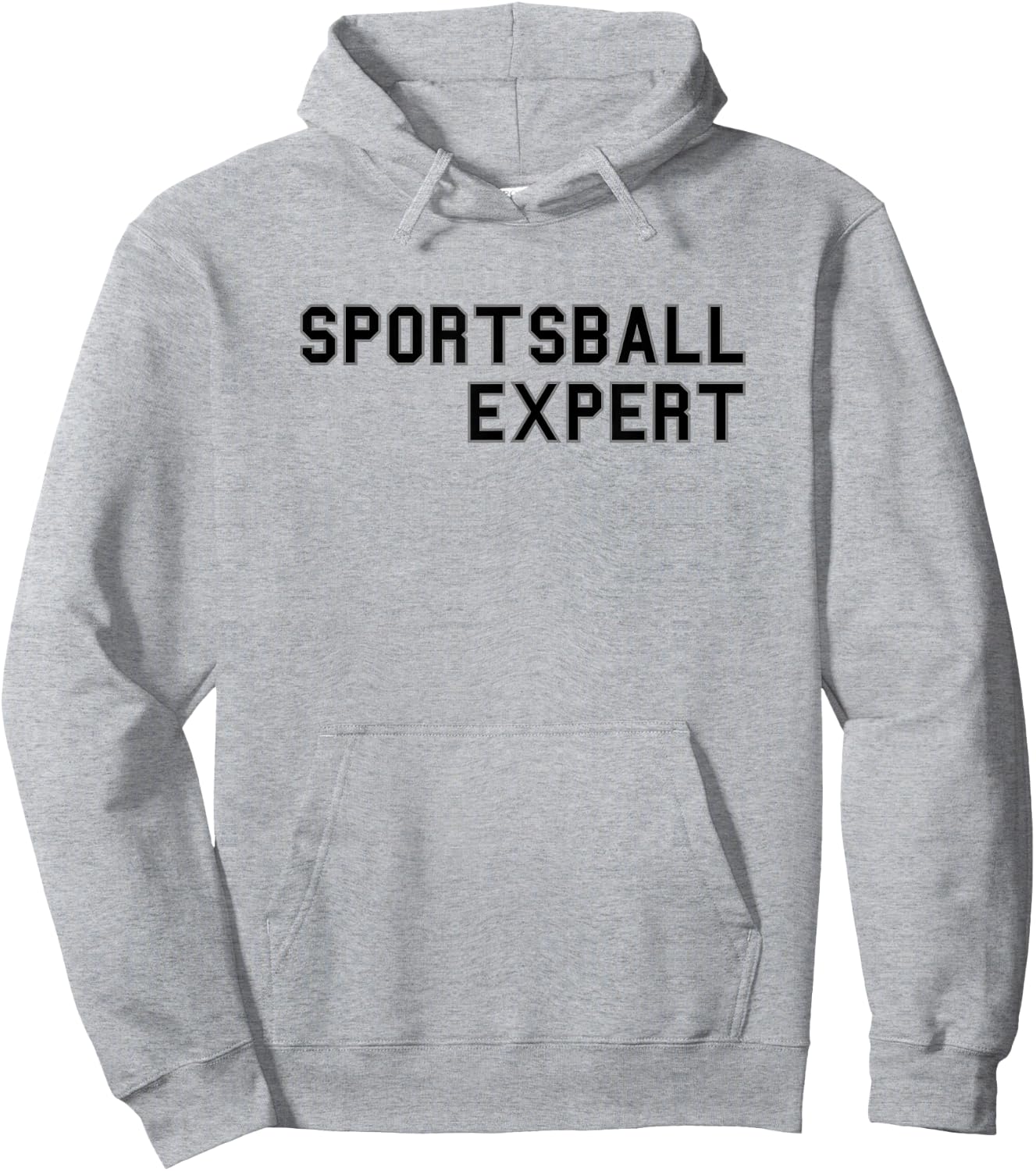 Sportsball Expert School Pride Cute Gag Funny Fan Hoodie - Hoodie | Ash