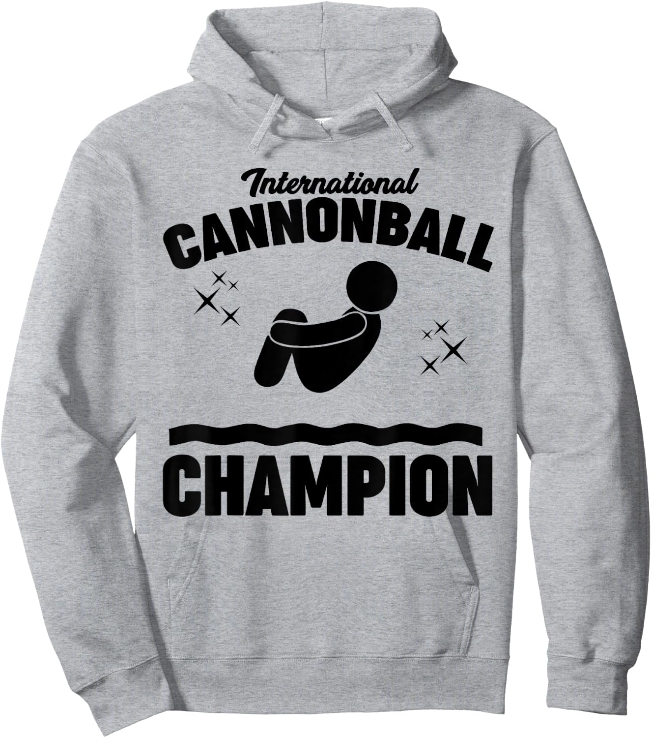 International Cannonball Champion Hoodie - Hoodie | Ash