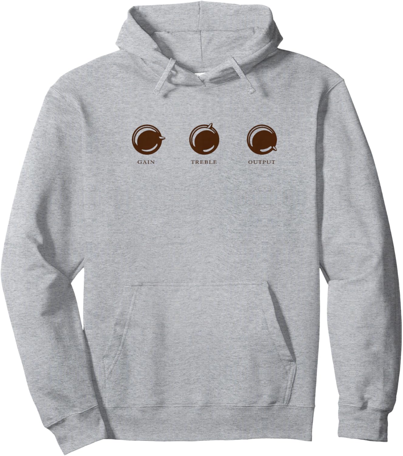 Turner Shirts - Klon Centaur Guitar Effects Pedal Hoodie - Hoodie | Ash