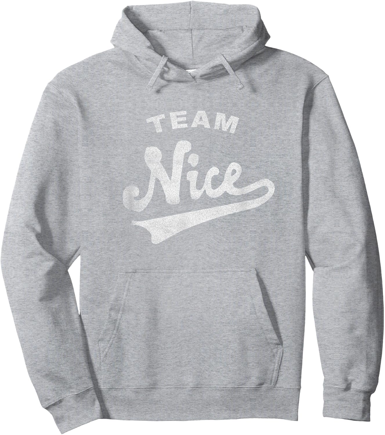 Funny Christmas Naughty or Nice, Team Nice Hoodie - Hoodie | Ash