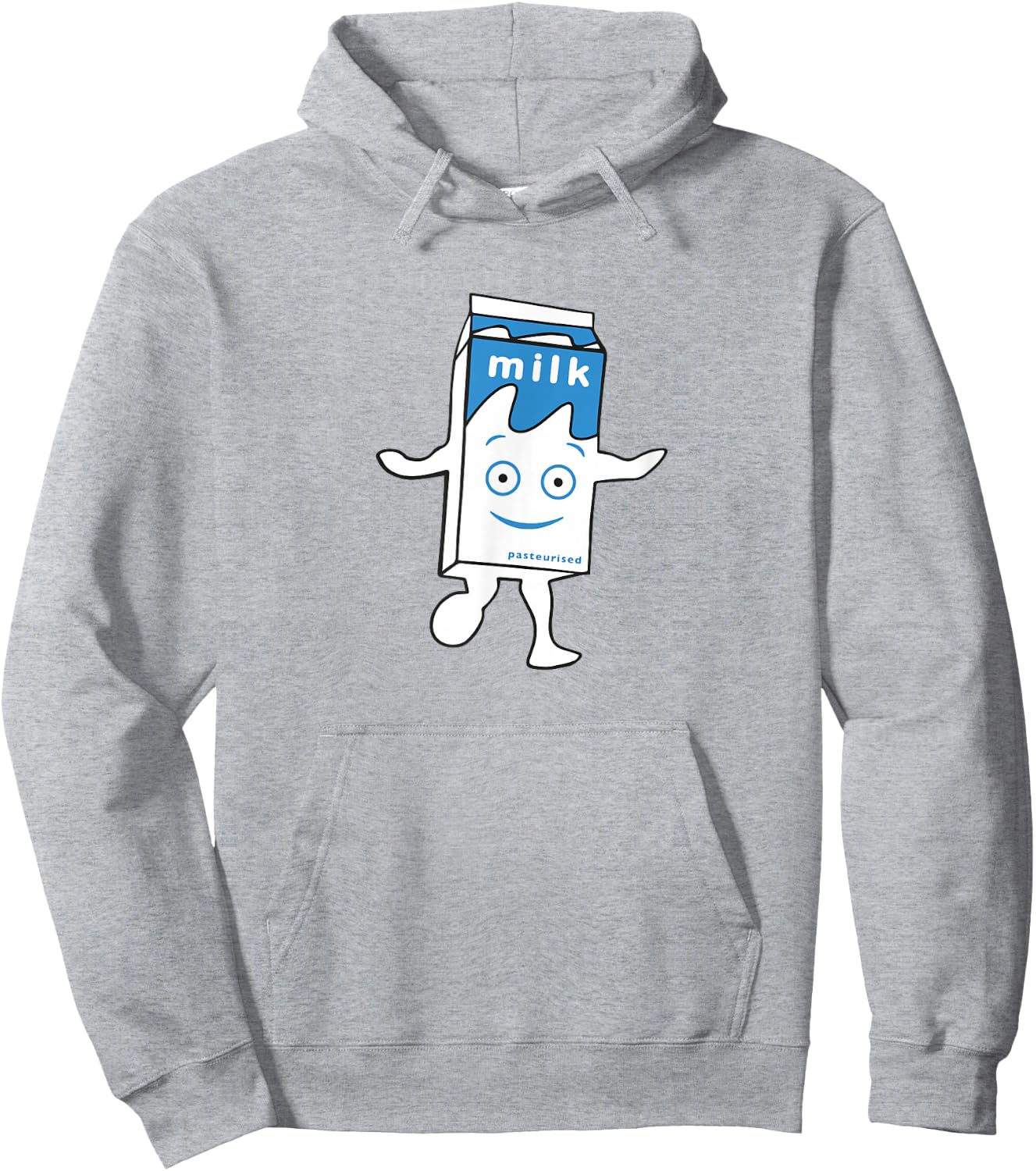 Blur Milk Carton Hoodie - Hoodie | Ash