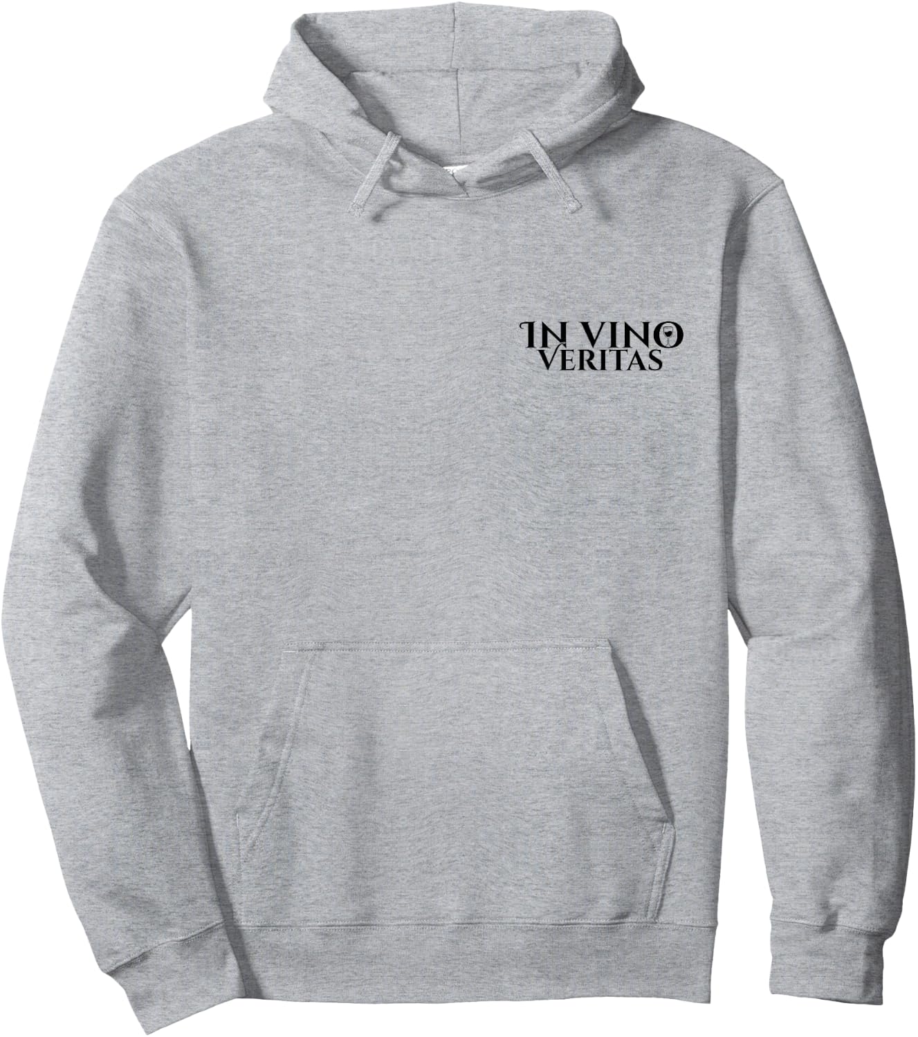 in vino Veritas | Latin | Ancient Rome | Wine Lovers | Wine Hoodie - Hoodie | Ash